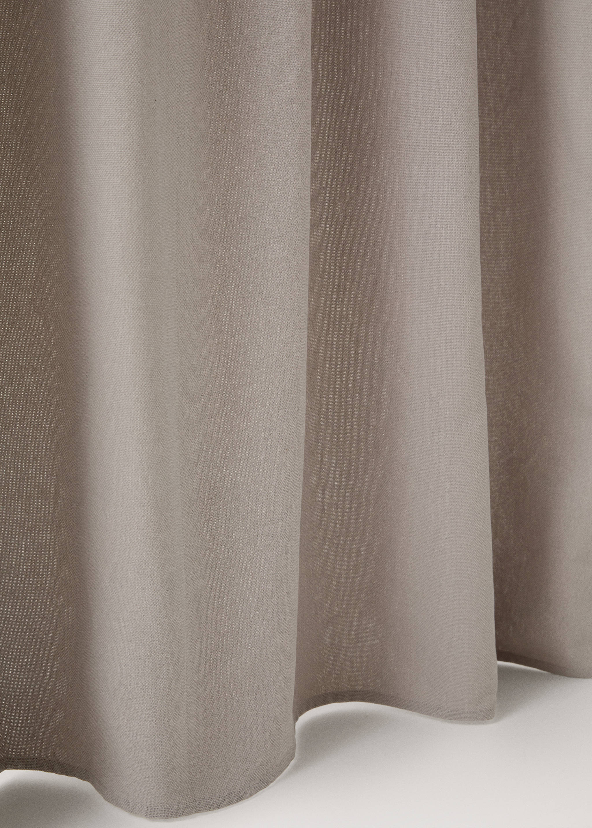 Cotton canvas design high-opacity curtain - Details of the article 3