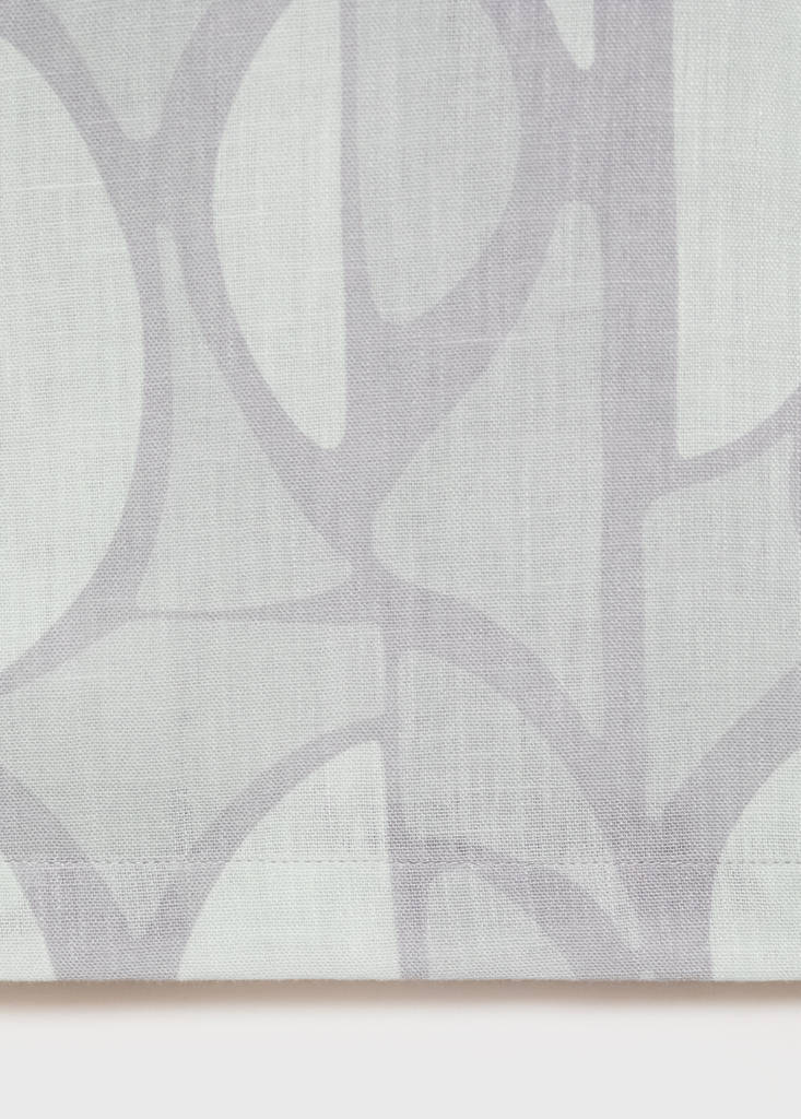 Printed short-sleeved shirt — Sky Blue