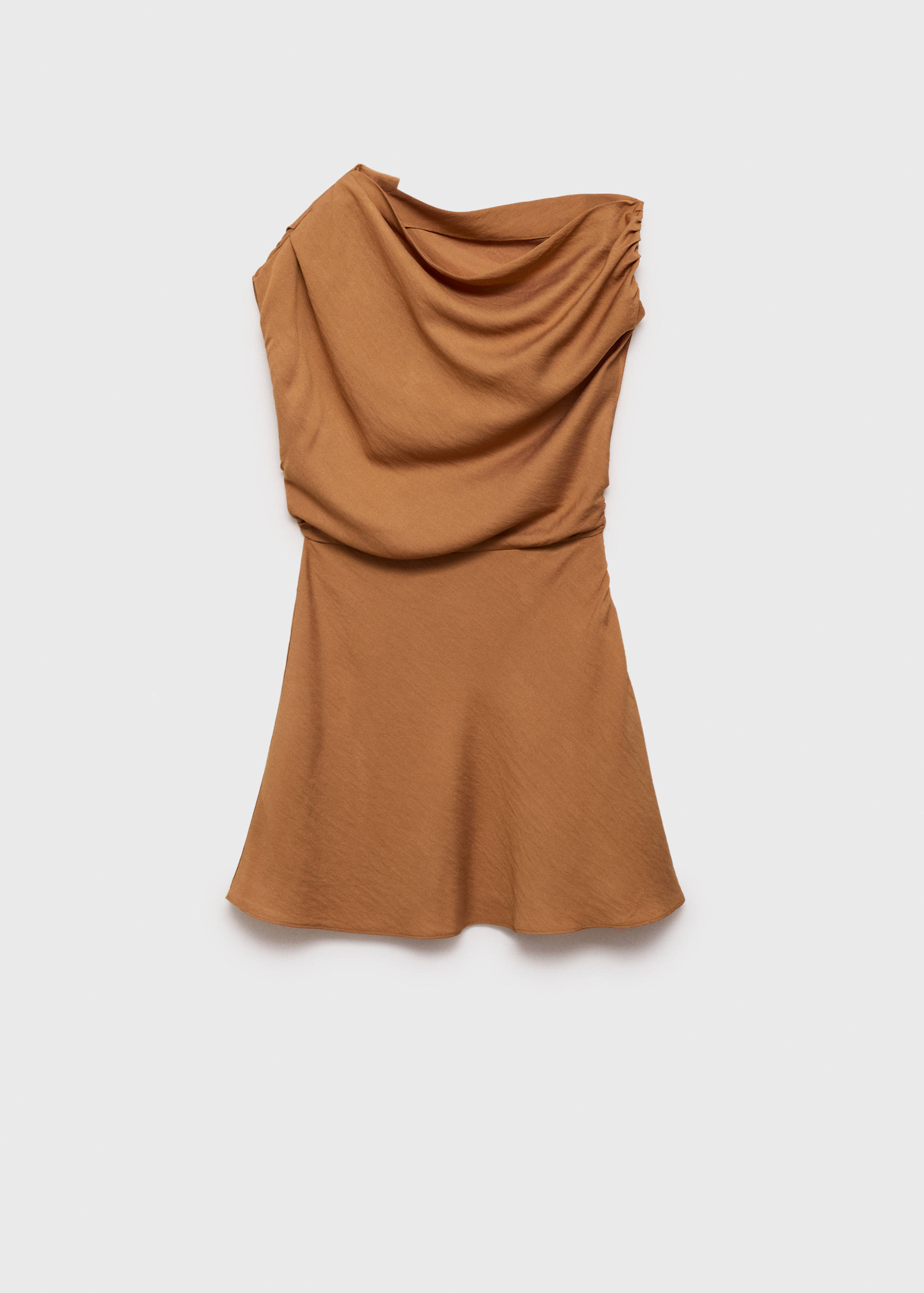 Asymmetric draped gown - Article without model