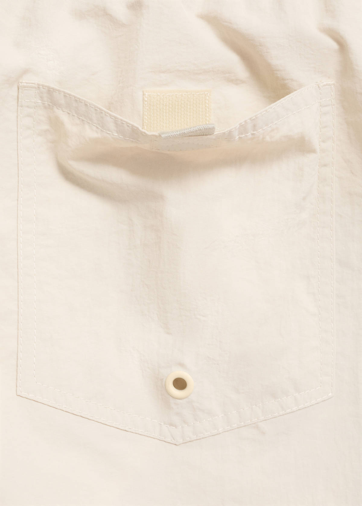 Basic drawstring swimsuit — Sand