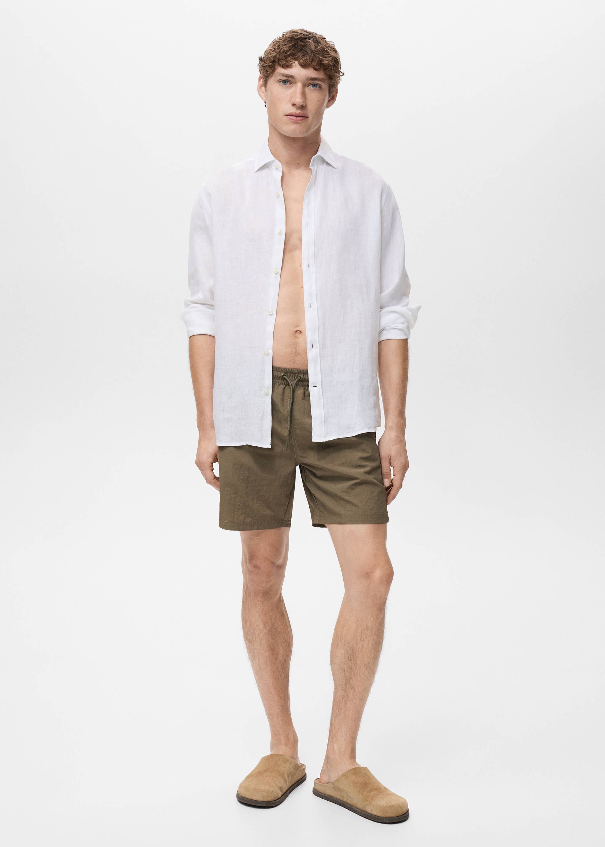 Плавательные шорты базовой модели со шнурком - Общий план