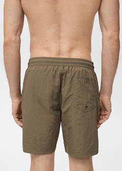 Basic drawstring swimsuit — Khaki 6