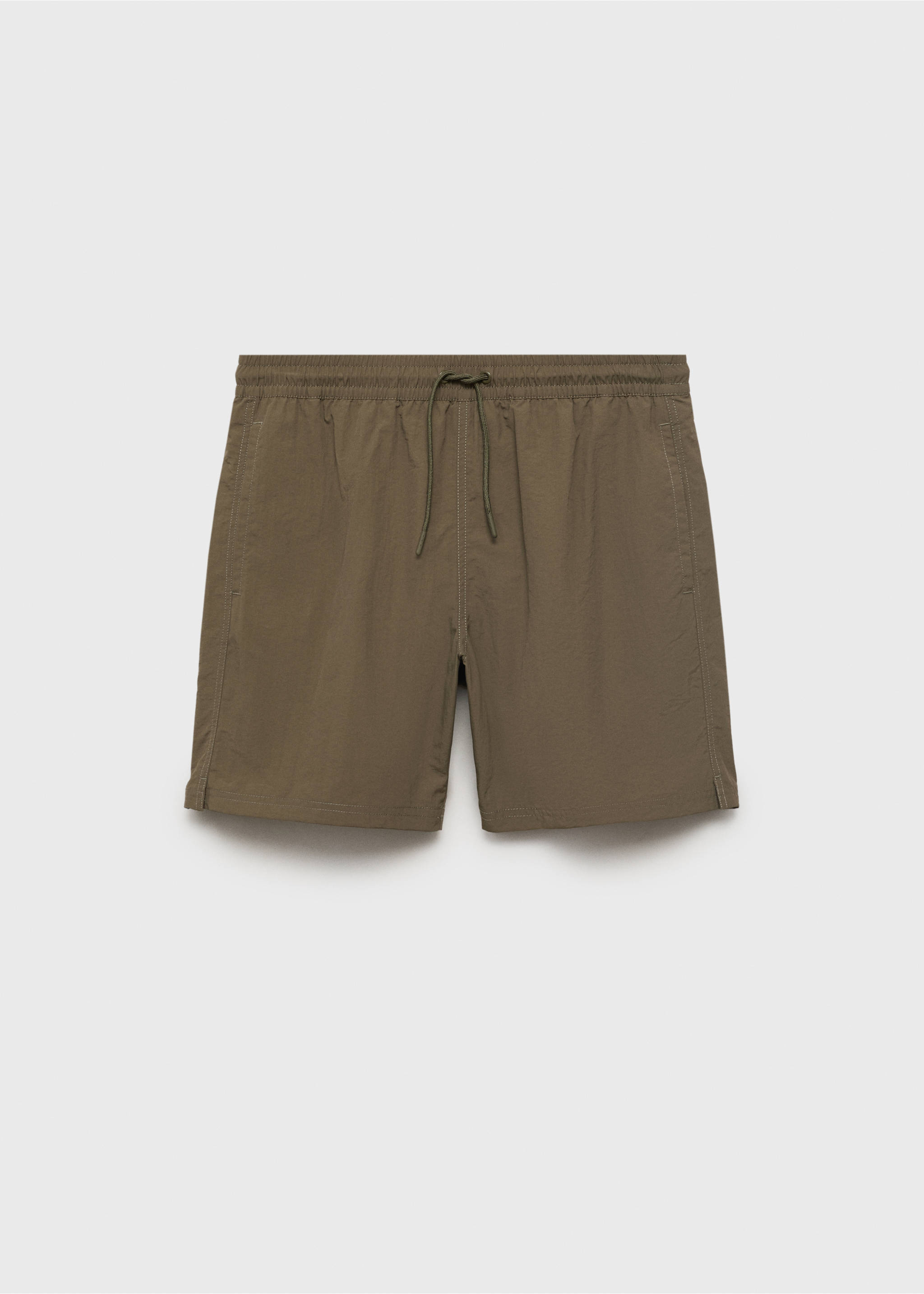 Bañador básico cordón - Artículo sin modelo, Khaki. Ref: 17081289-00.