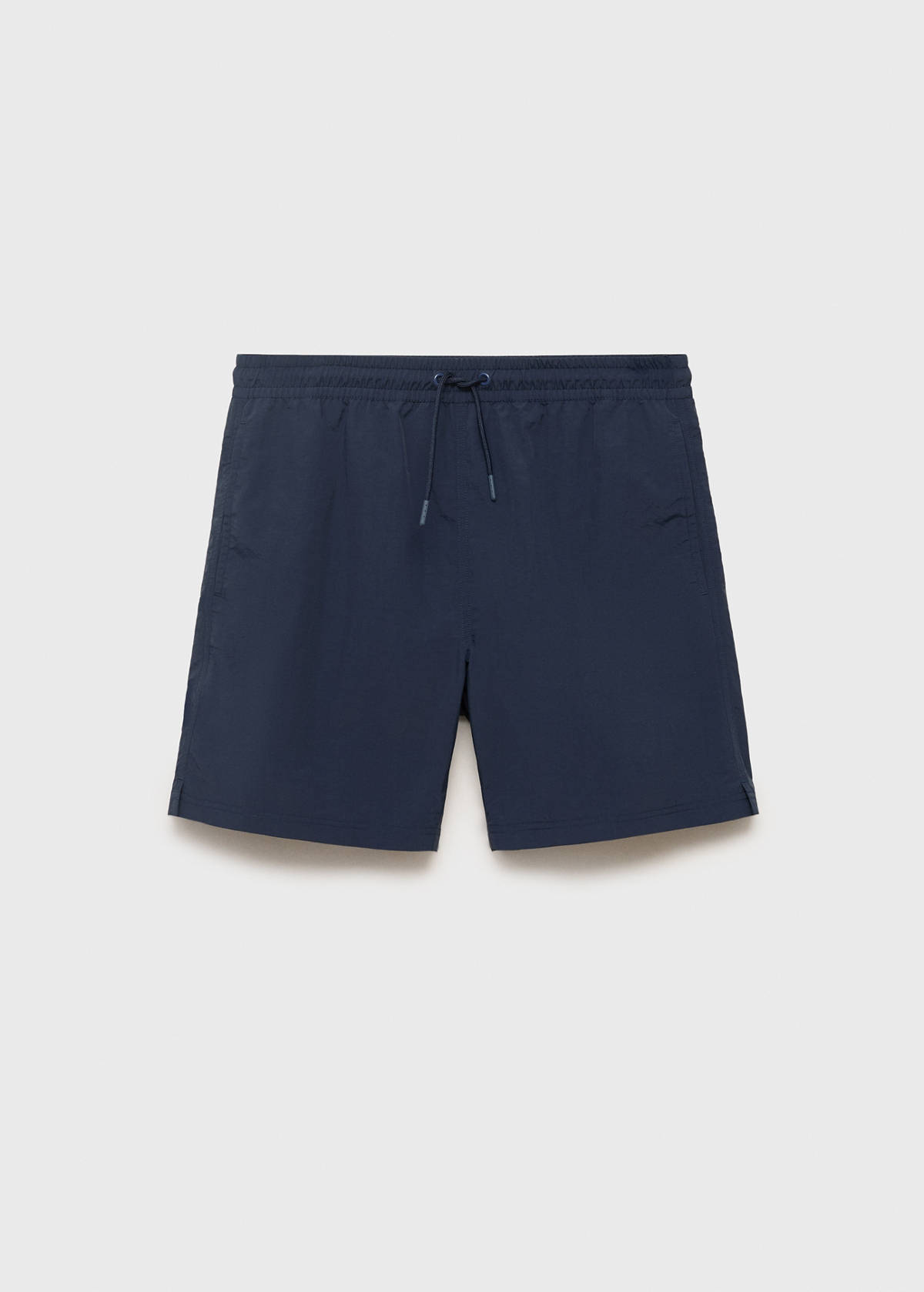 Basic drawstring swimsuit — Dark Navy
