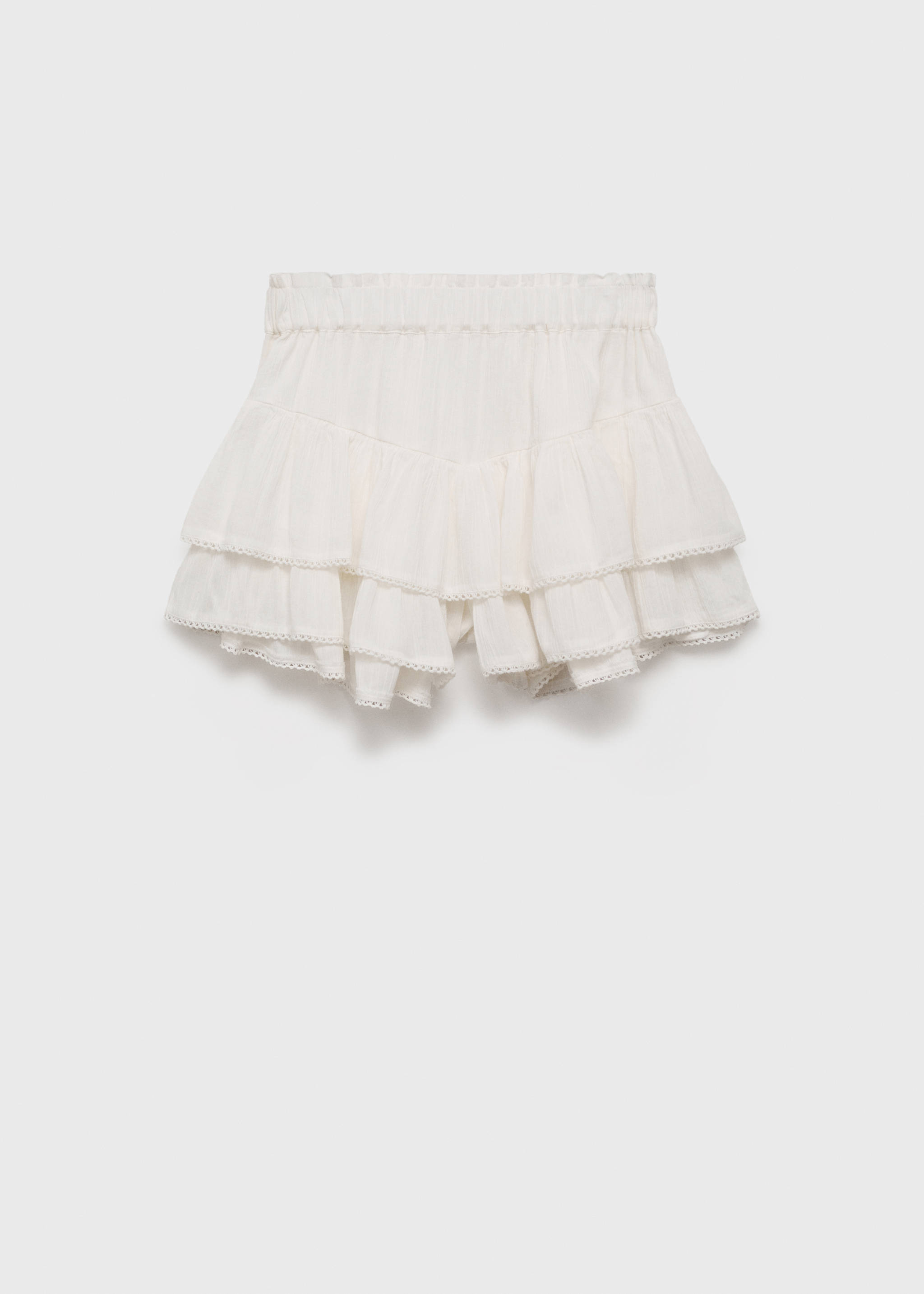 Ruffled trouser skirt - Article without model