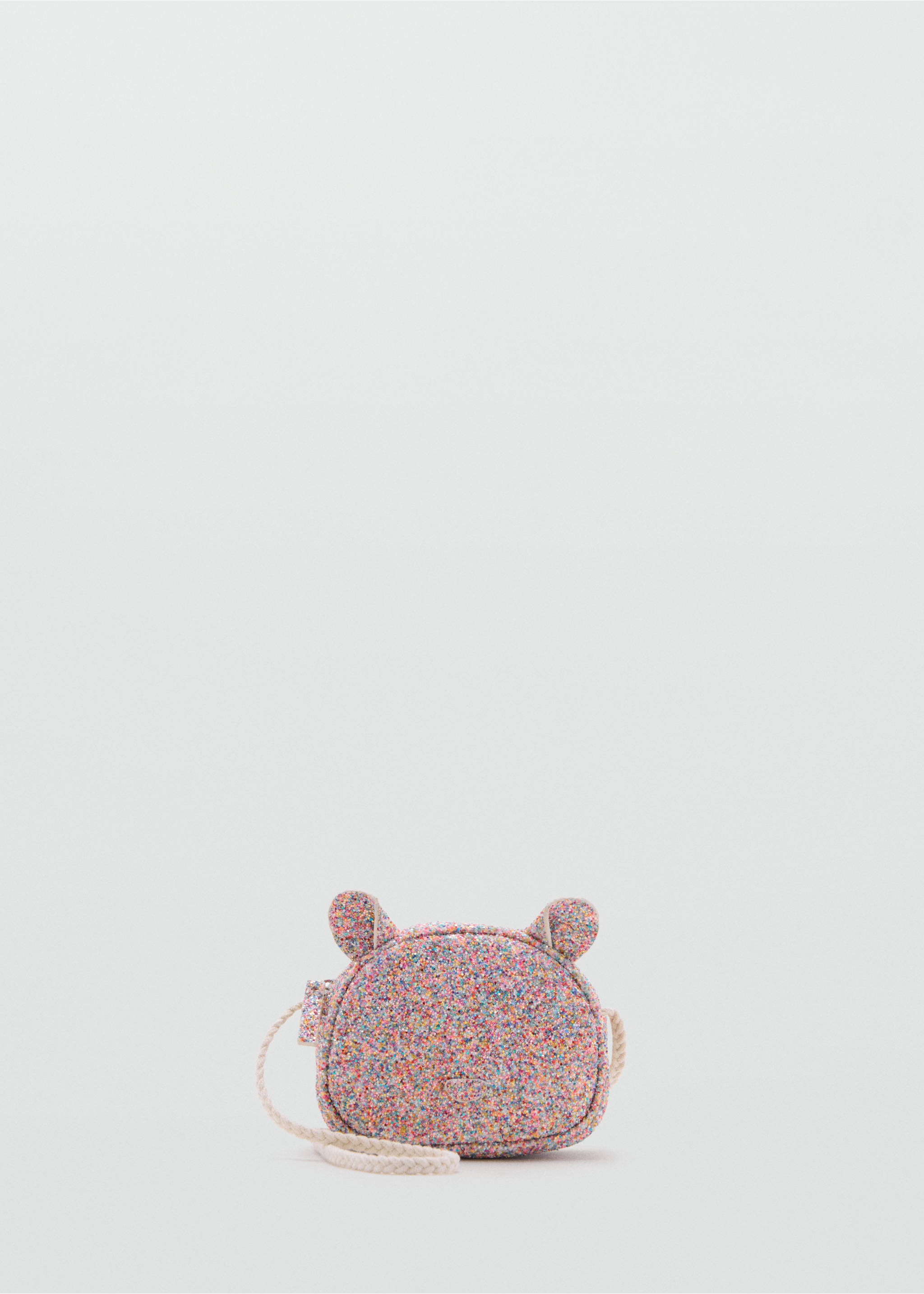 Sequin ear bag - Article without model, Pink. Ref: 17081519-00.