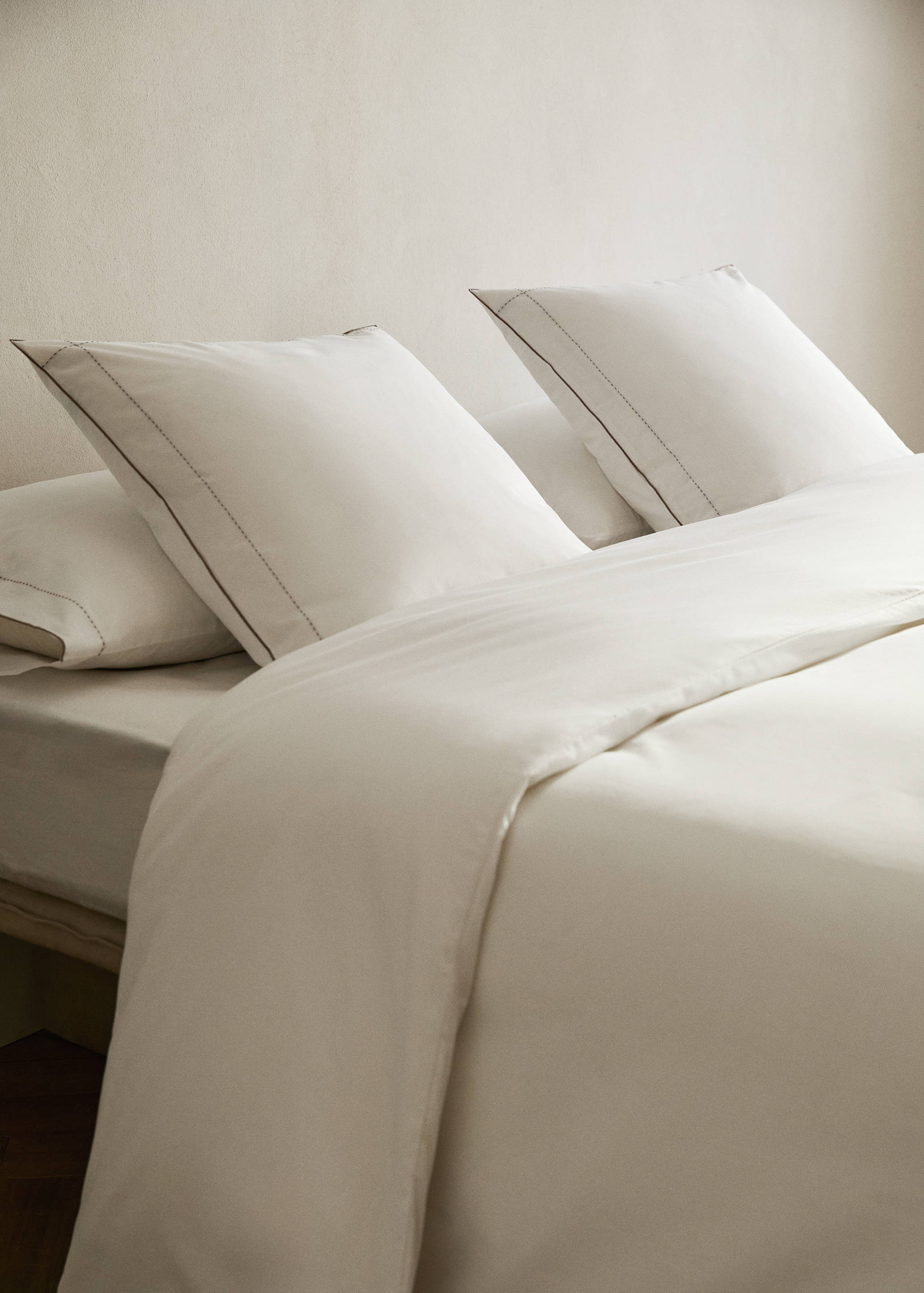 Housse de couette percale de coton 200 fils lit 90 cm - Détail de l'article 7