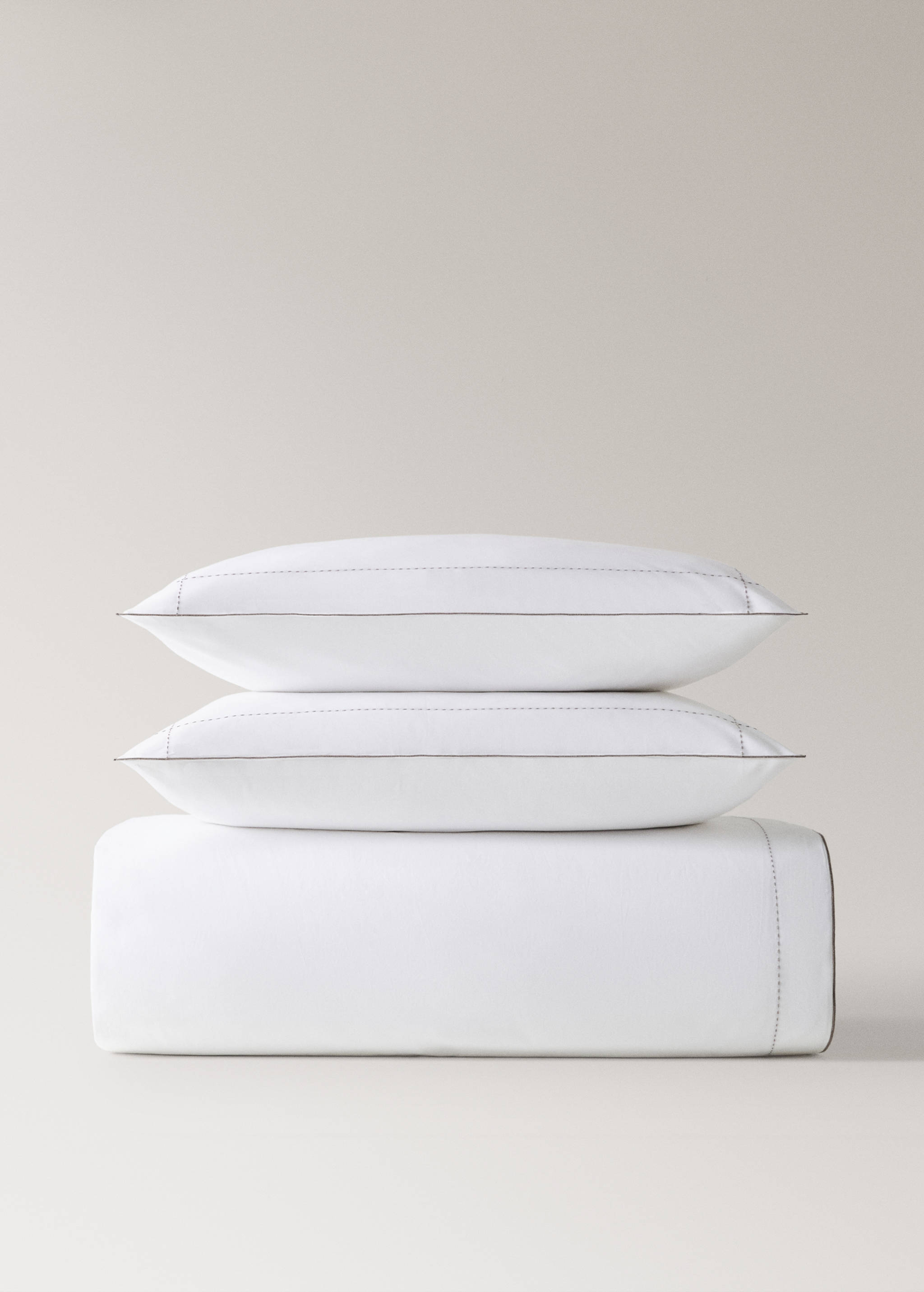 Housse de couette percale de coton 200 fils lit 90 cm - Article sans modèle