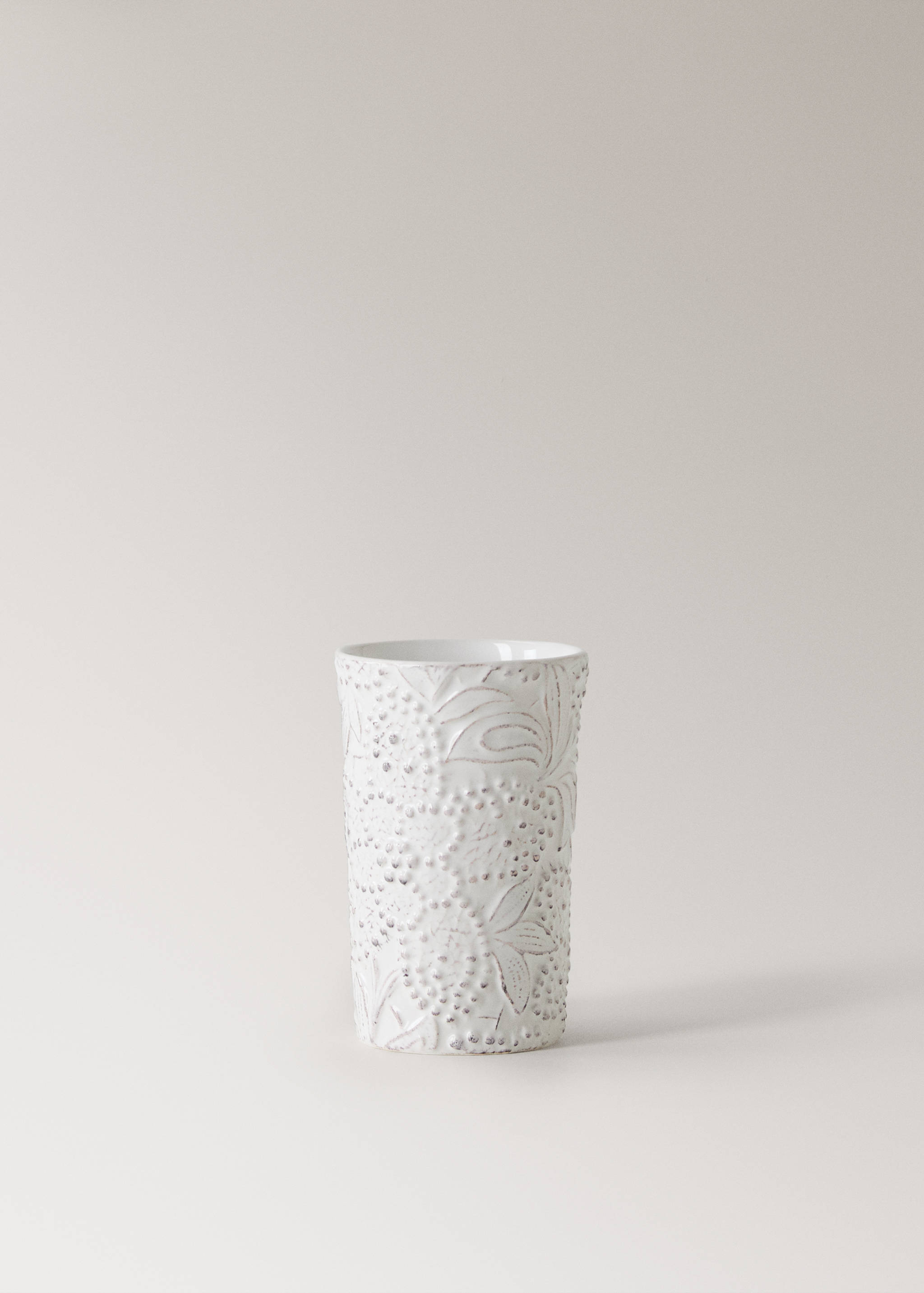 Релефна чаша за баня с принт - Артикул без модел