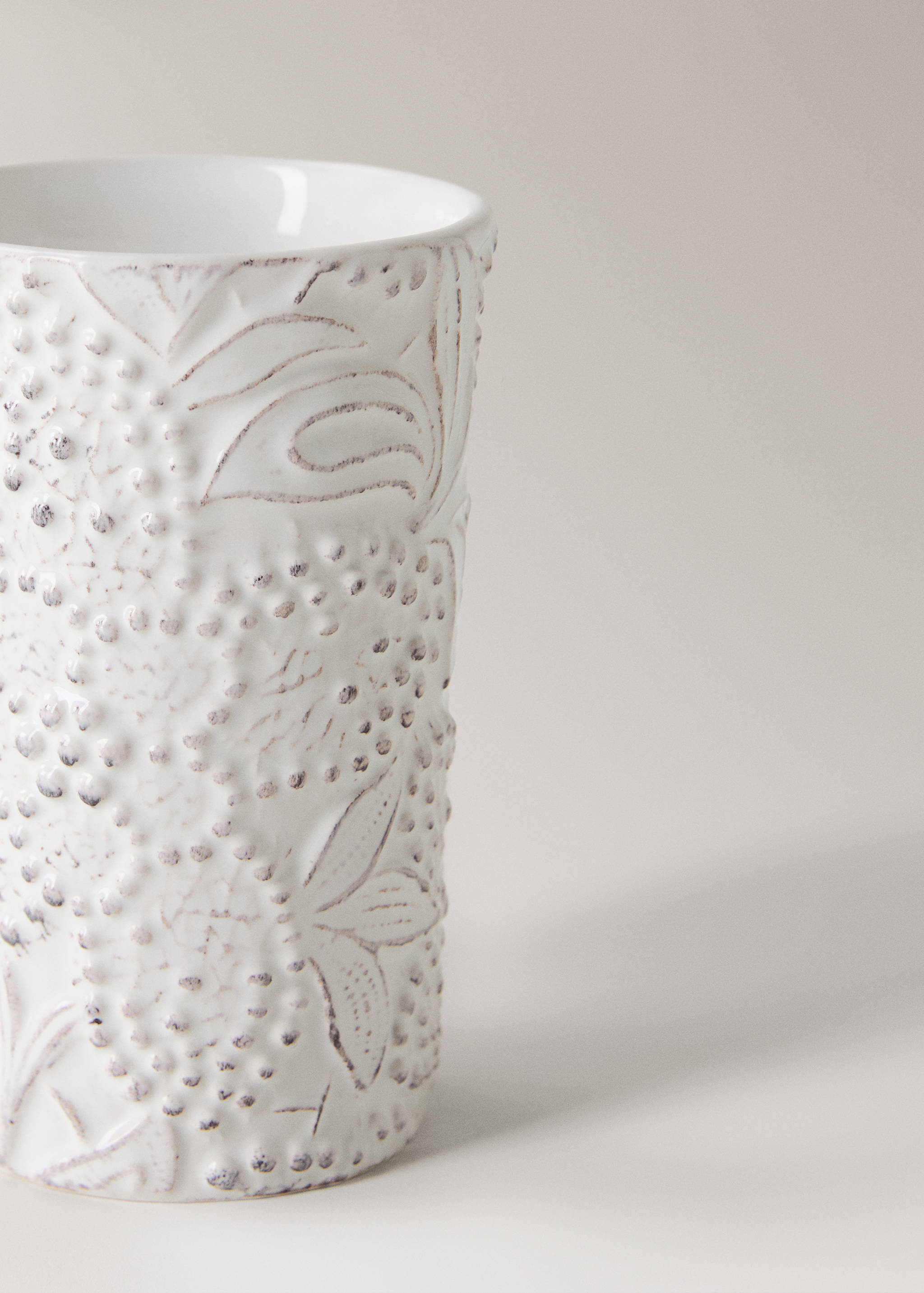 Релефна чаша за баня с принт - Данни за артикула 2