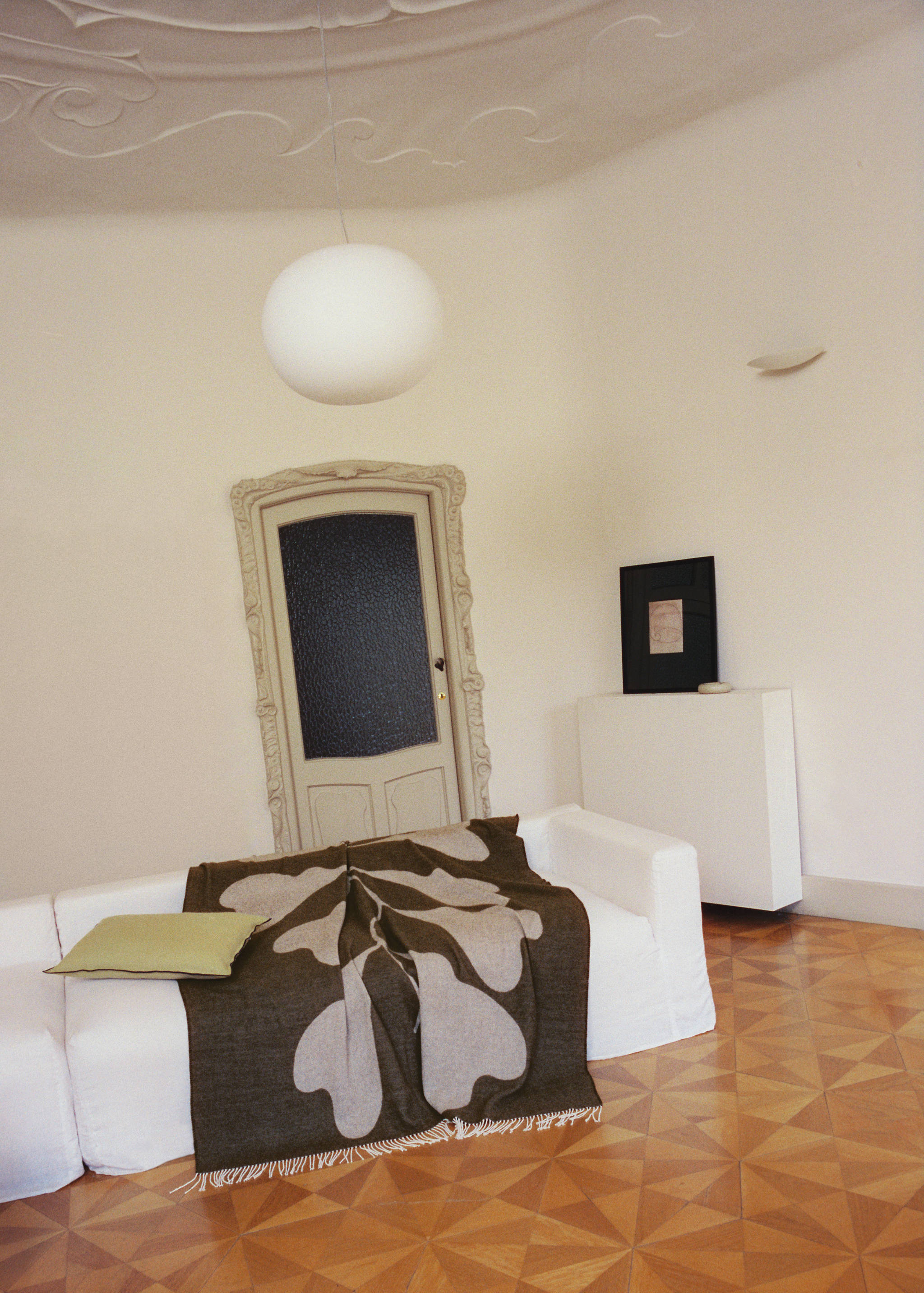 Tvåfärgad filt med mönster - Detaljer om artikeln 6