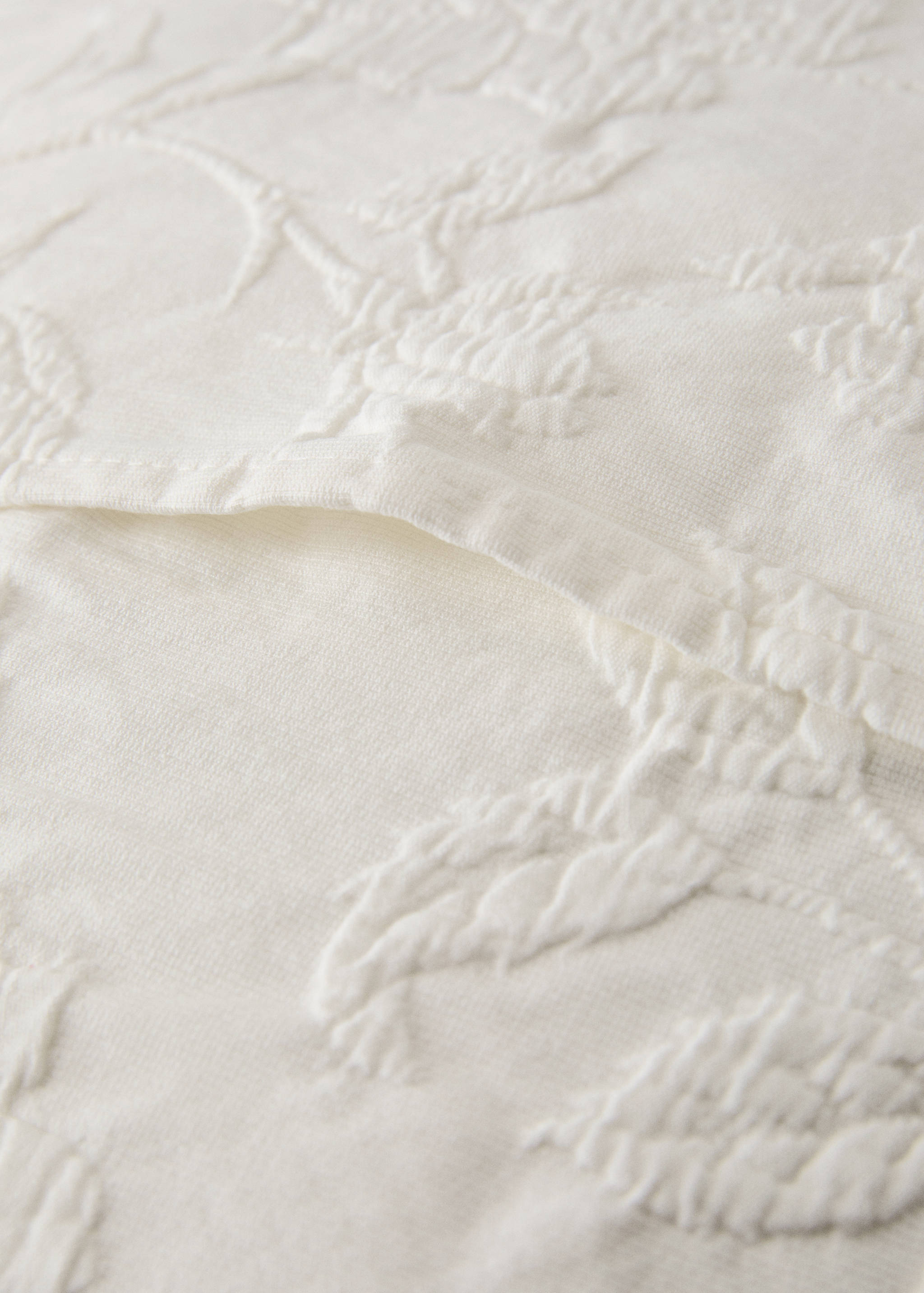 Калъфка за възглавница от жакард с волан и дантела 50x50 см - Данни за артикула 3