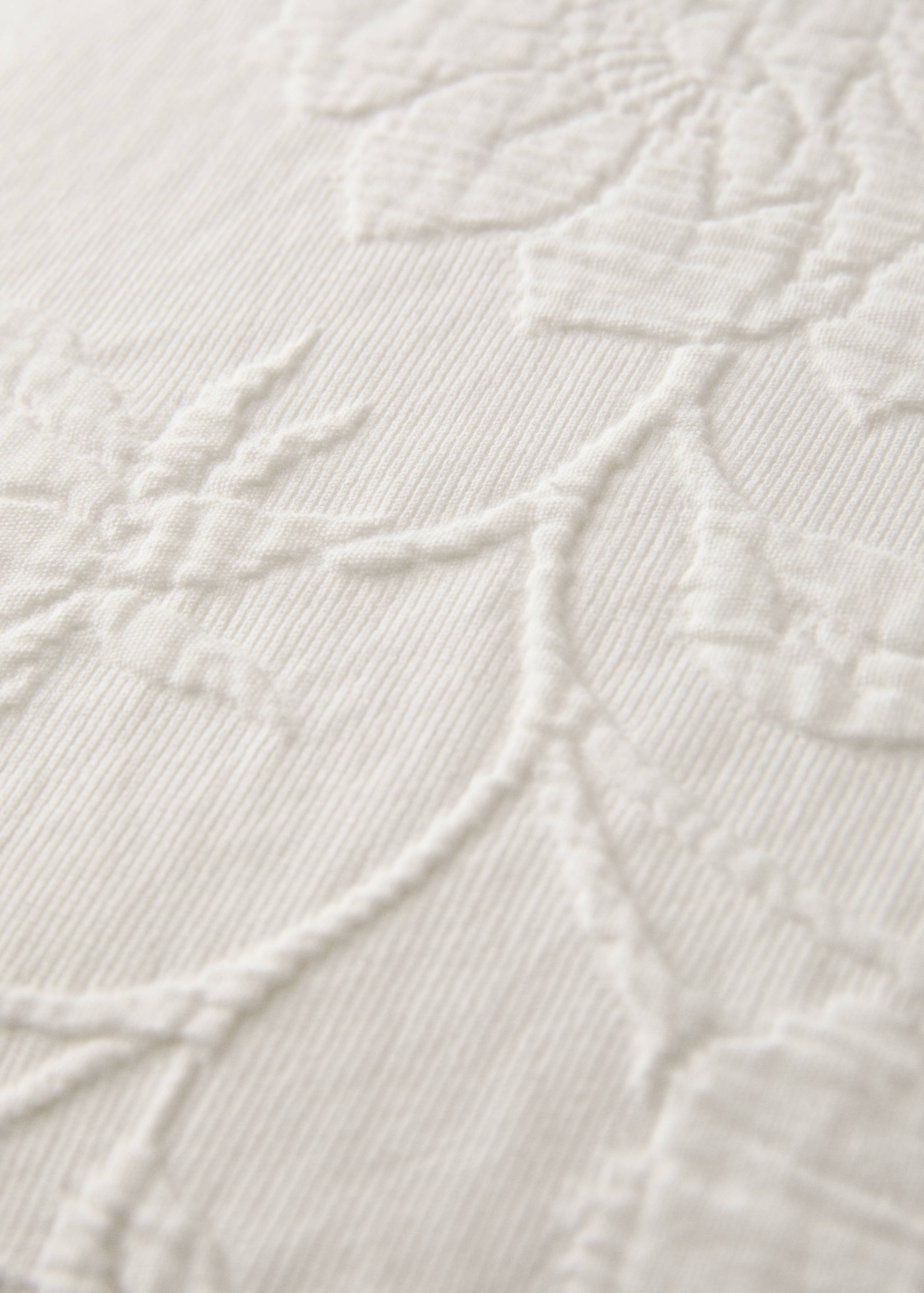 Калъфка за възглавница от жакард с волан и дантела 50x50 см - Данни за артикула 4