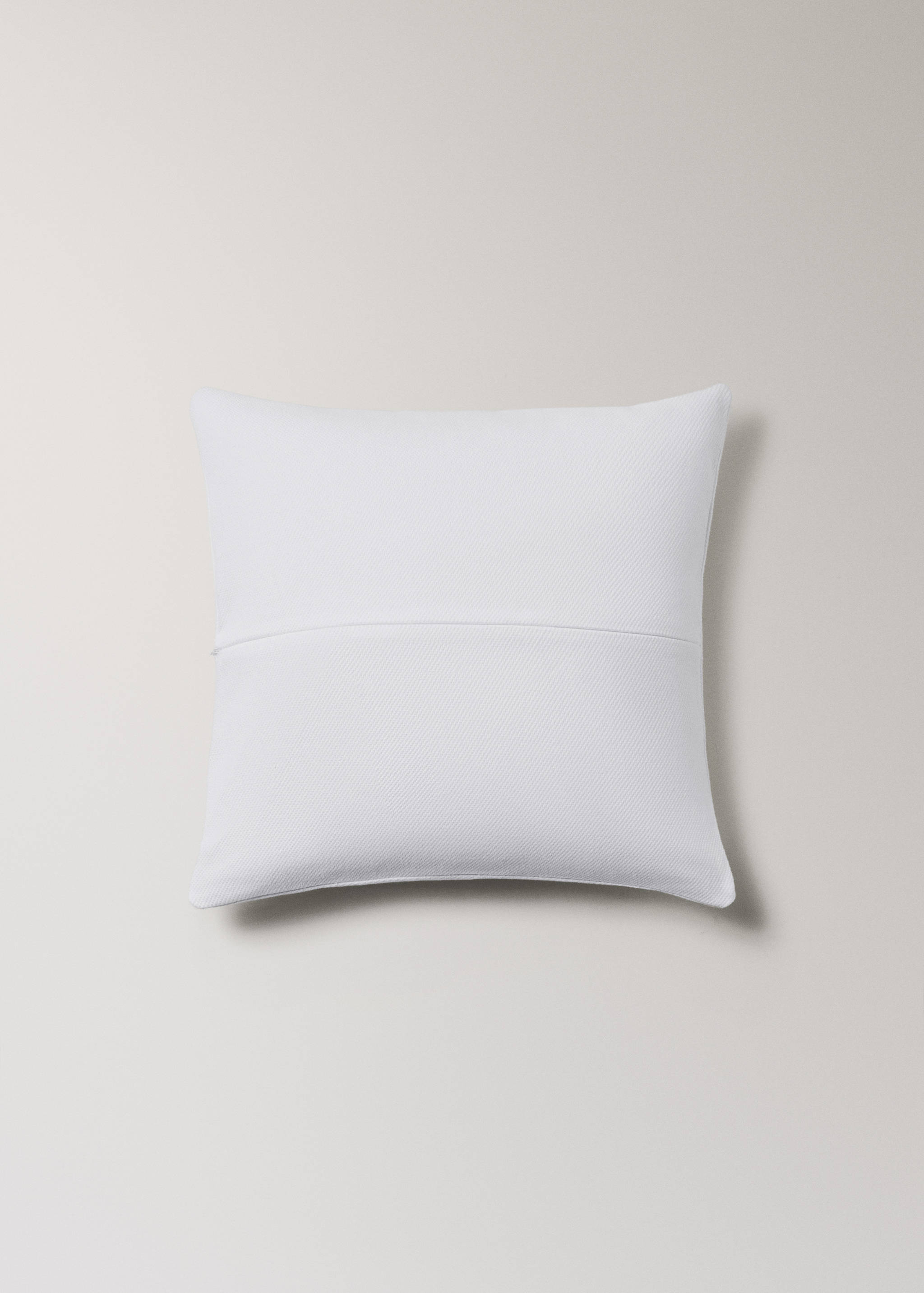 Cotton bed pillowcase with hem finish 50x50 cm - Details of the article 1