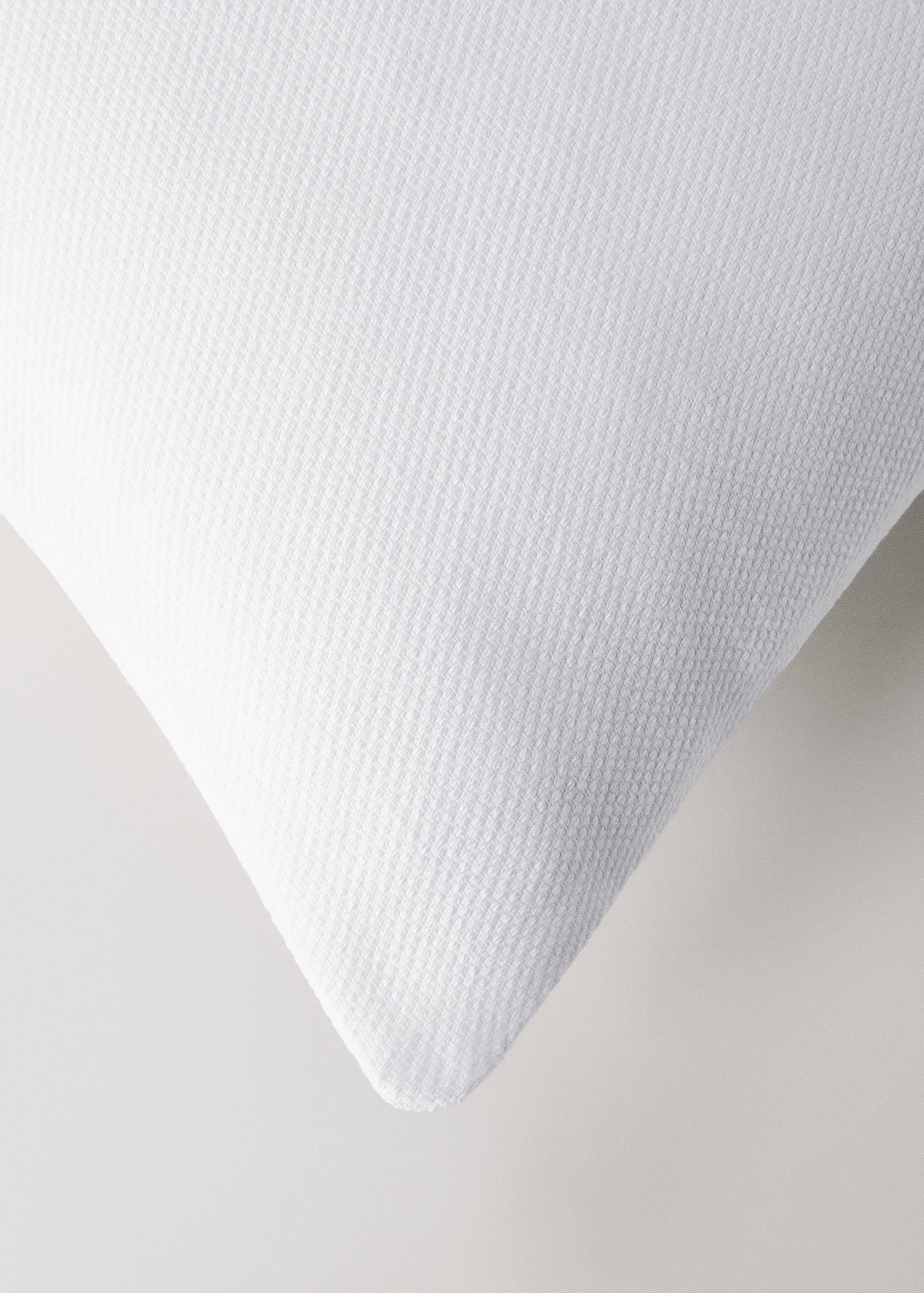 Cotton bed pillowcase with hem finish 50x50 cm - Details of the article 3
