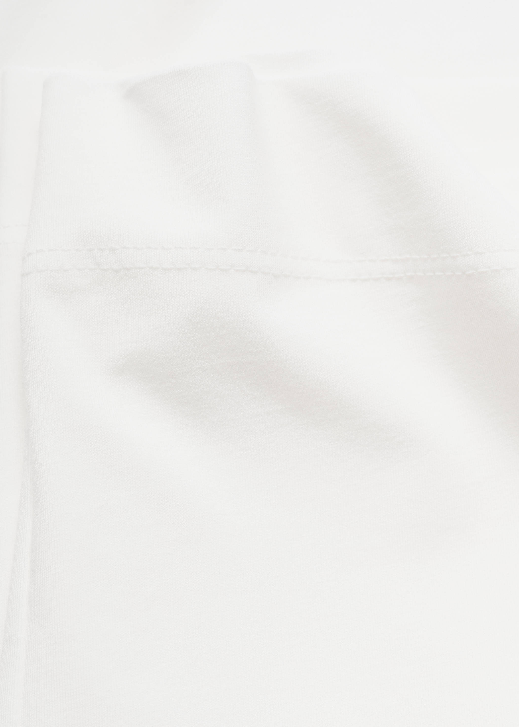 Fluid cotton pyjama bottoms - Details of the article 0