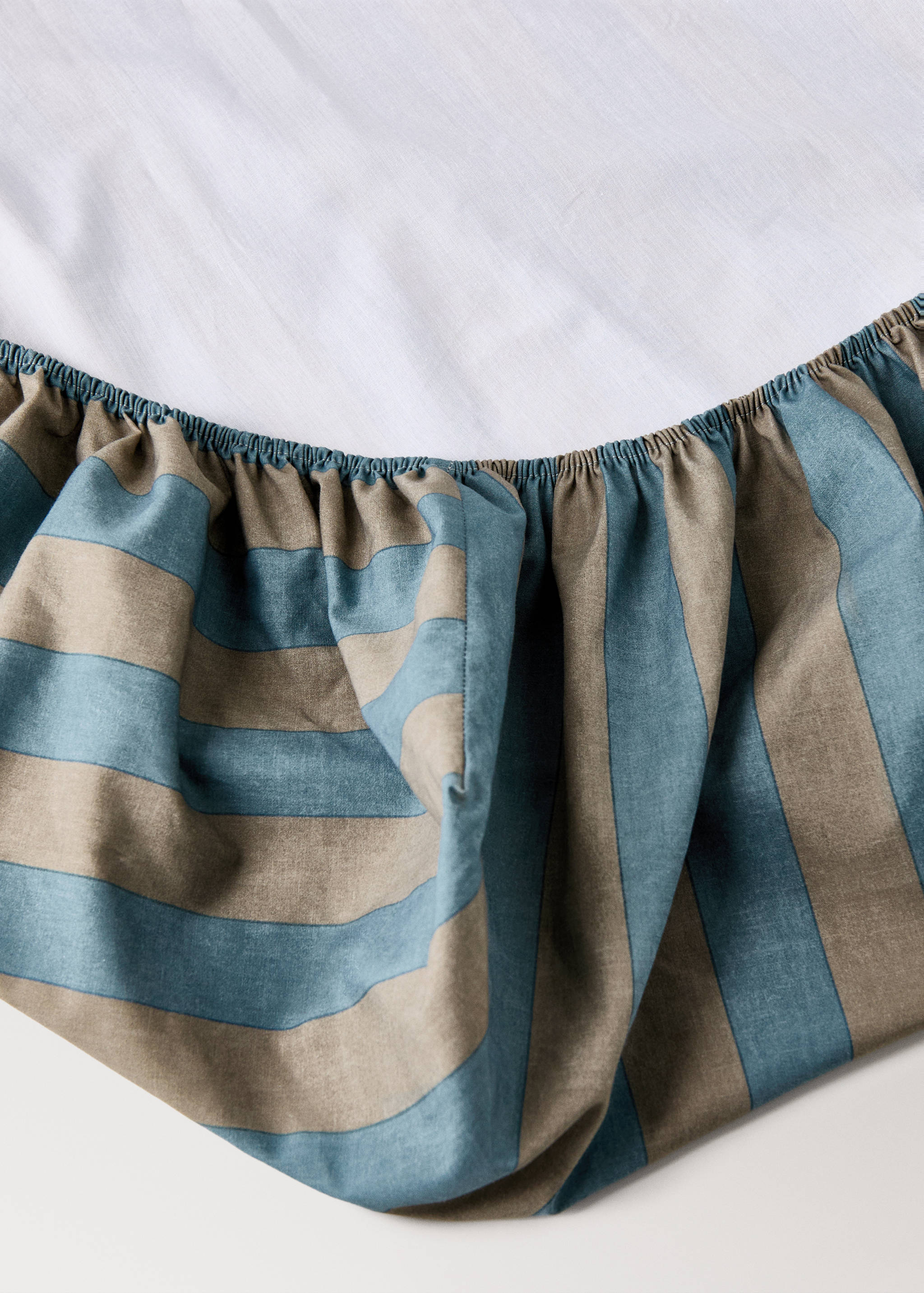 Cearceaf inferior pentru pătuț cu dungi Kodak - Detaliu al articolului 1