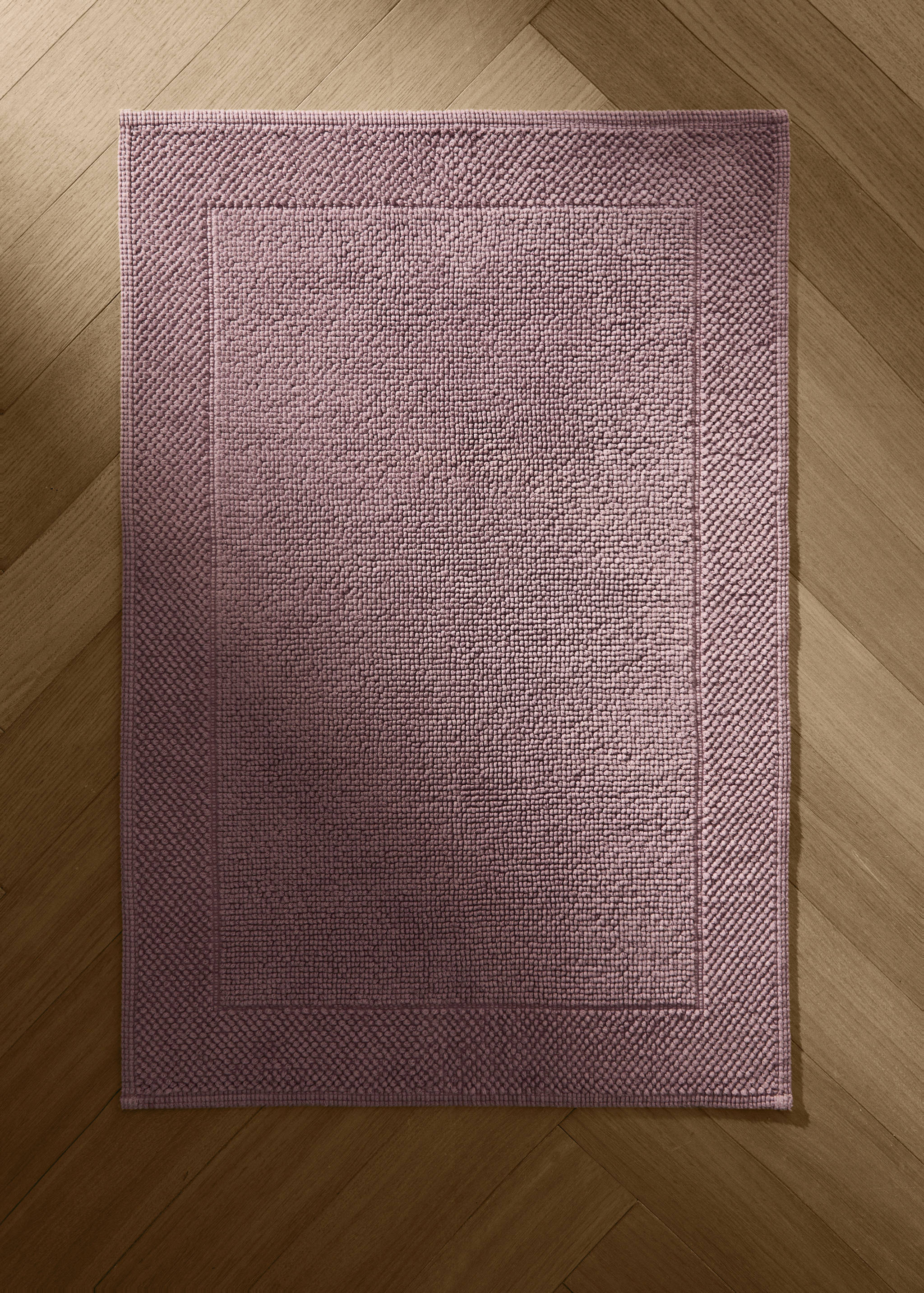 Garment-dyed cotton bath rug - General plane