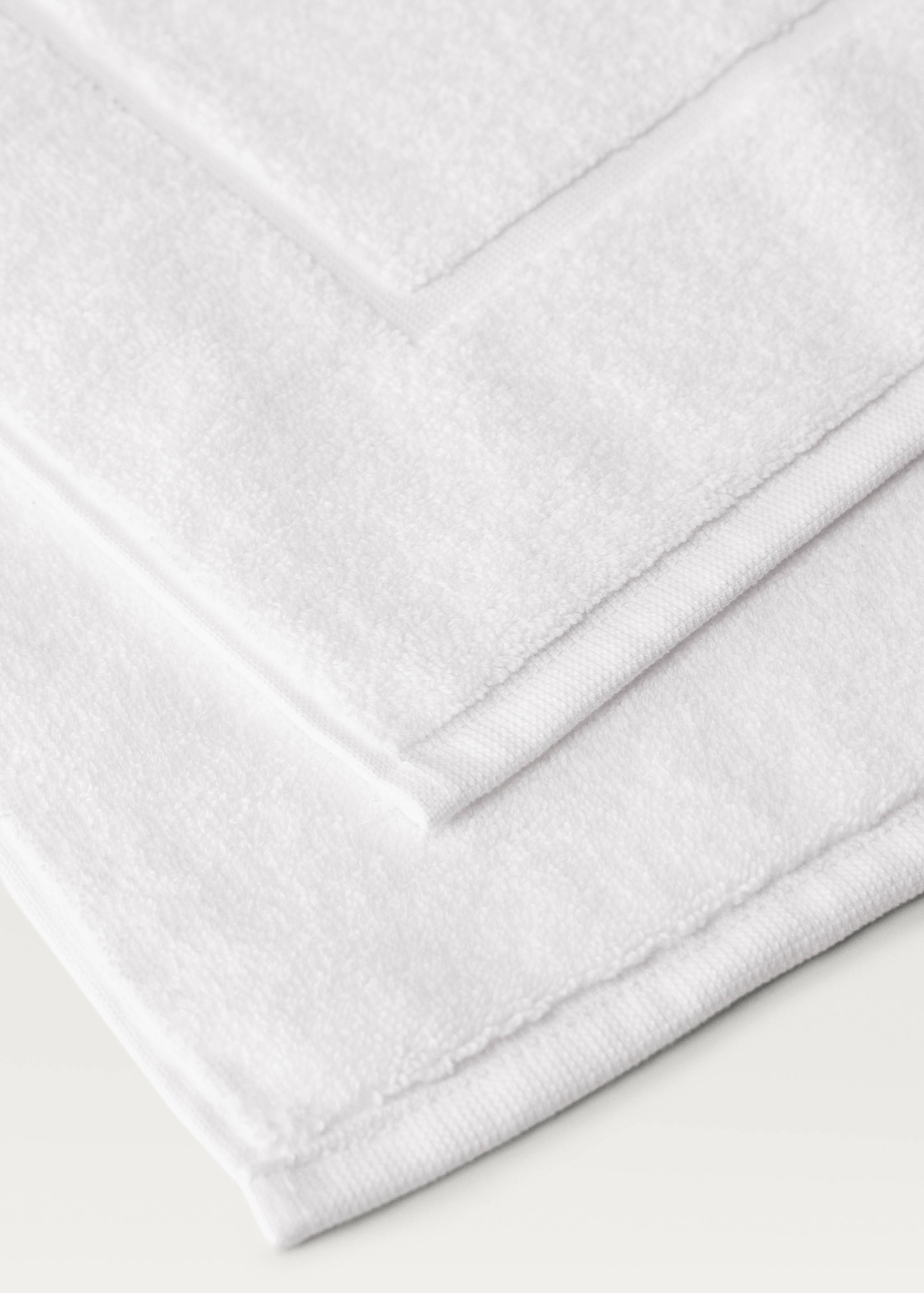 100% cotton bathroom mat - Details of the article 1