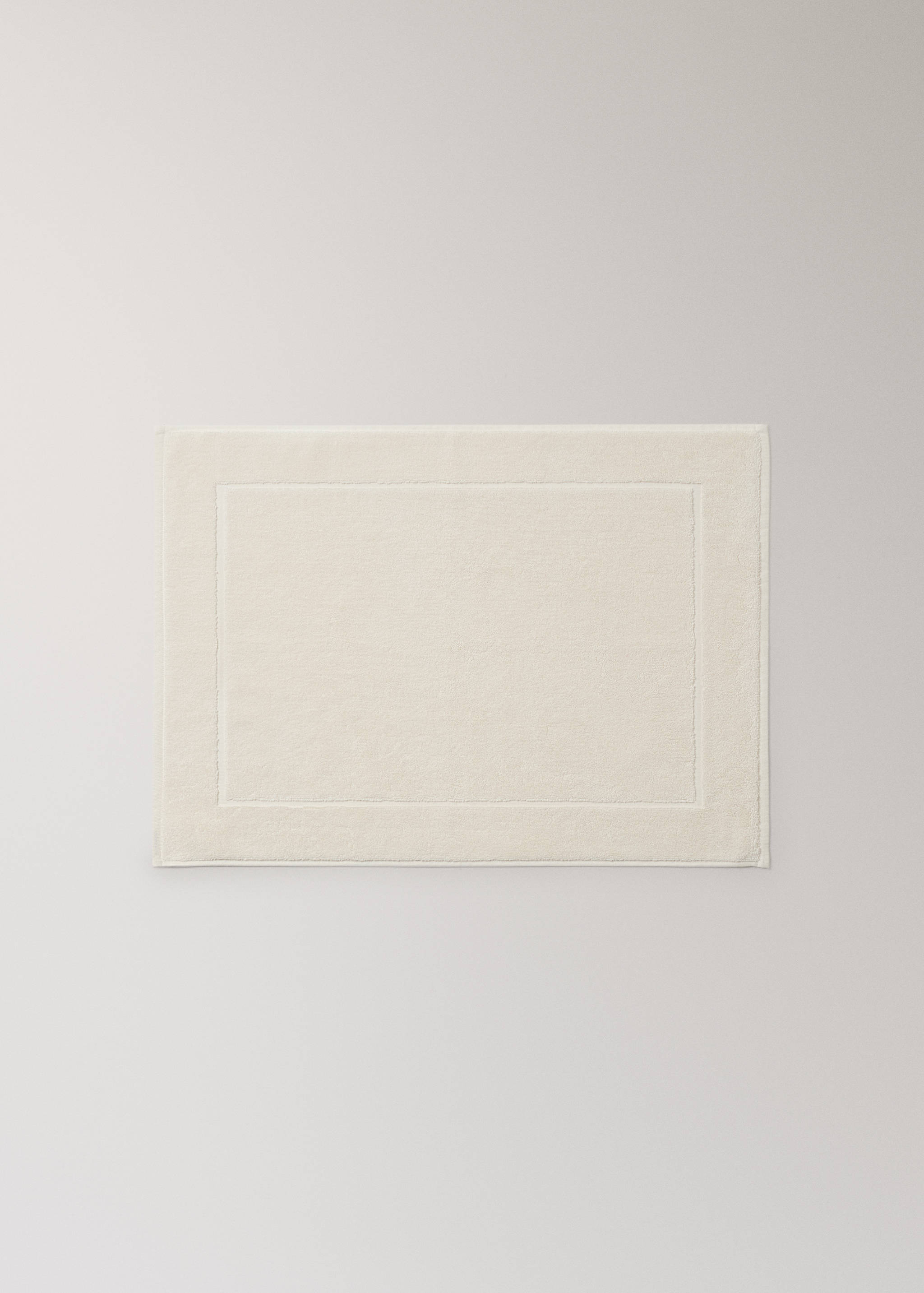 100% cotton bathroom mat - Article without model