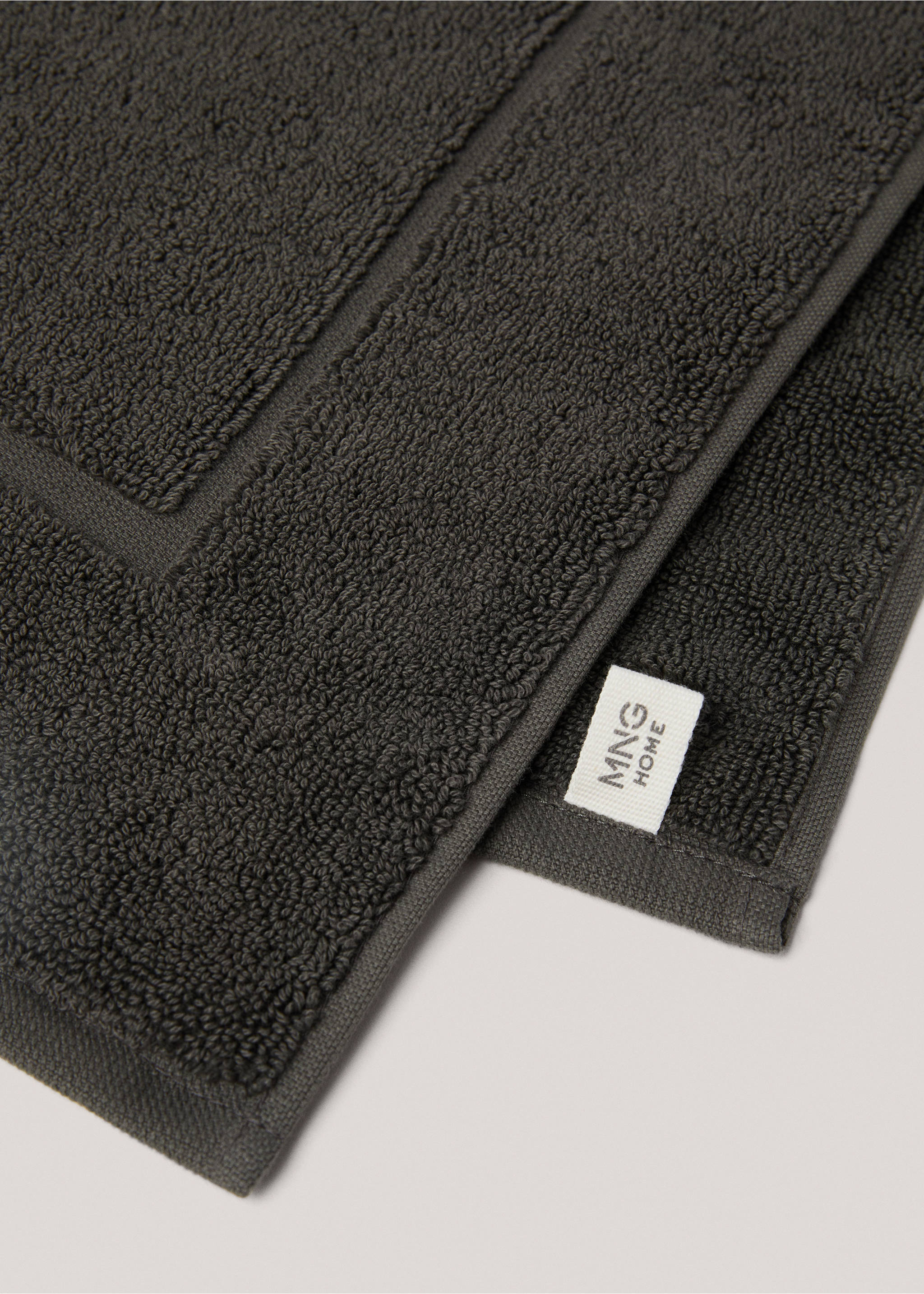 Постелка за баня от 100% памук - Данни за артикула 2, Въглен. Ref: 17081555-00.