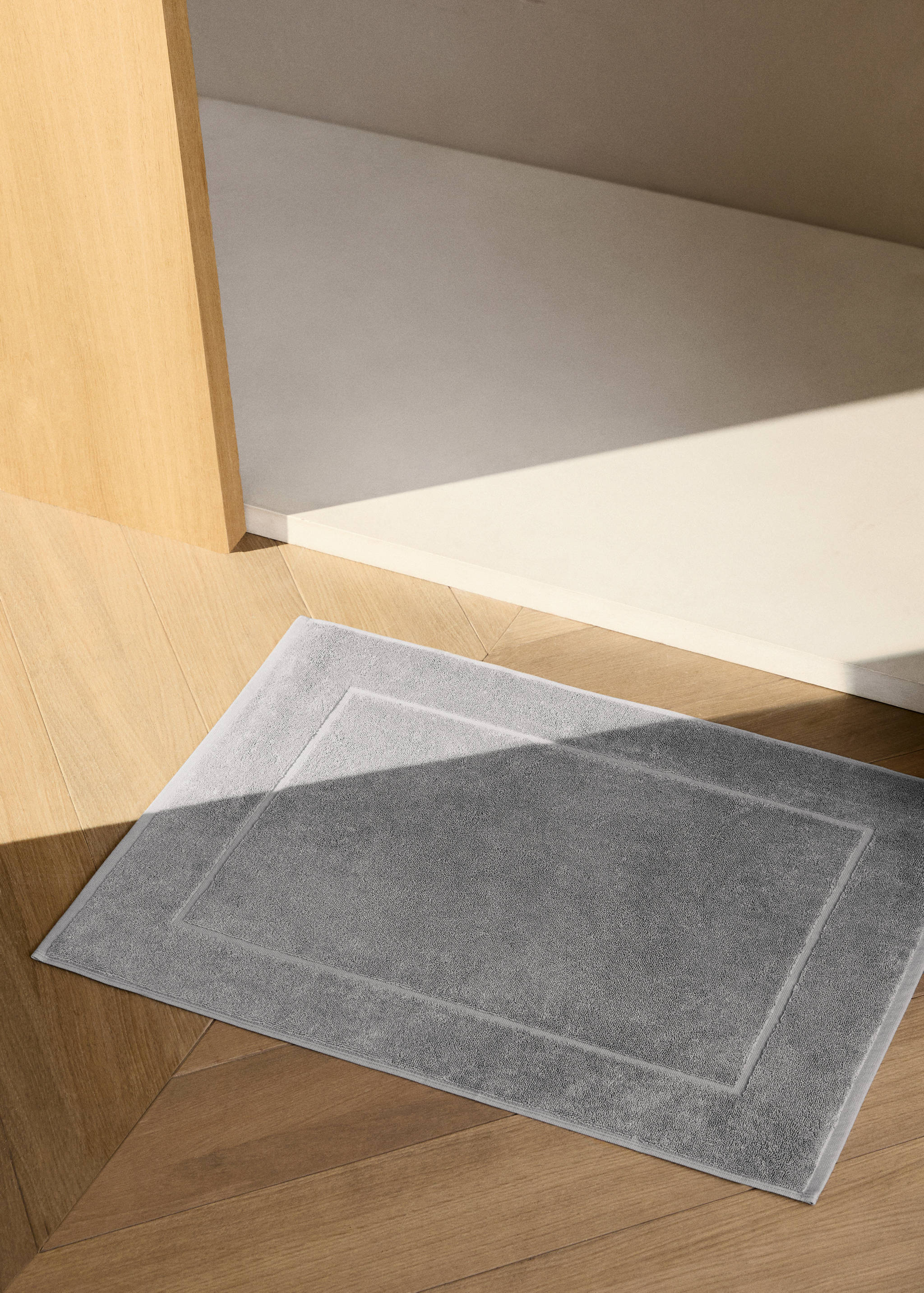 Cotton bath mat - General plane