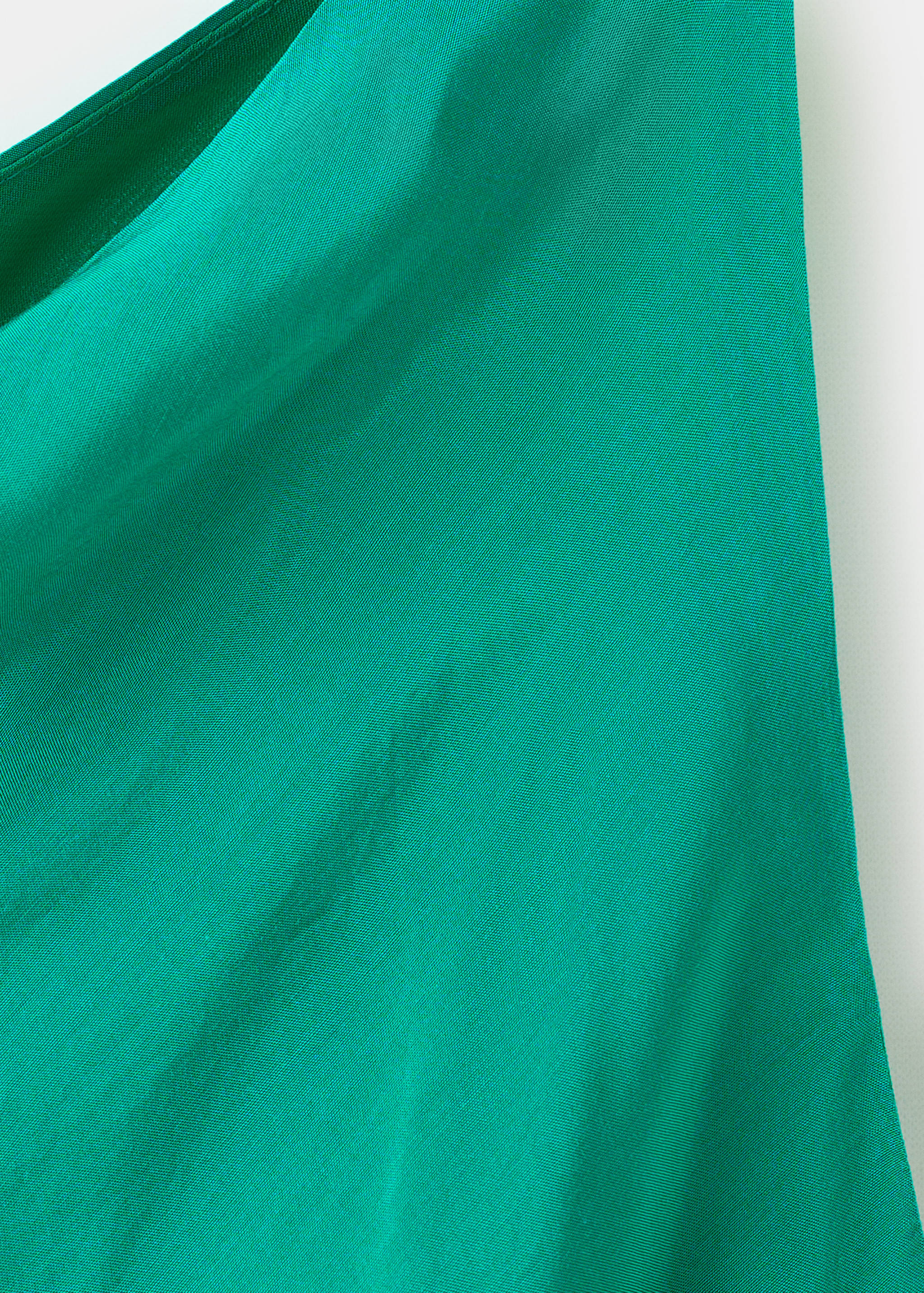 Long satin dress - Details of the article 8
