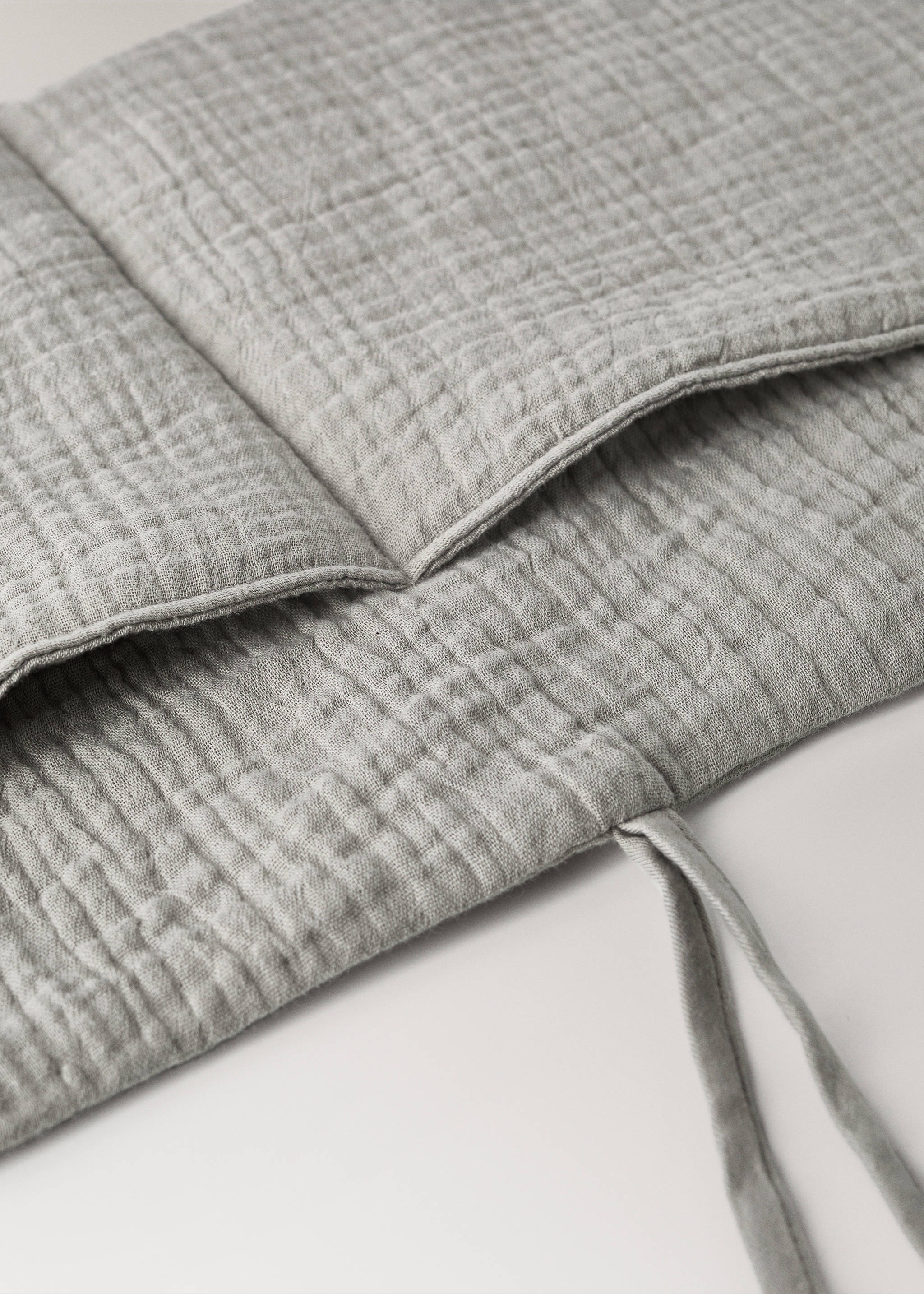 Cotton gauze children's organiser - Details of the article 1, Medium Brown. Ref: 17081571-00.