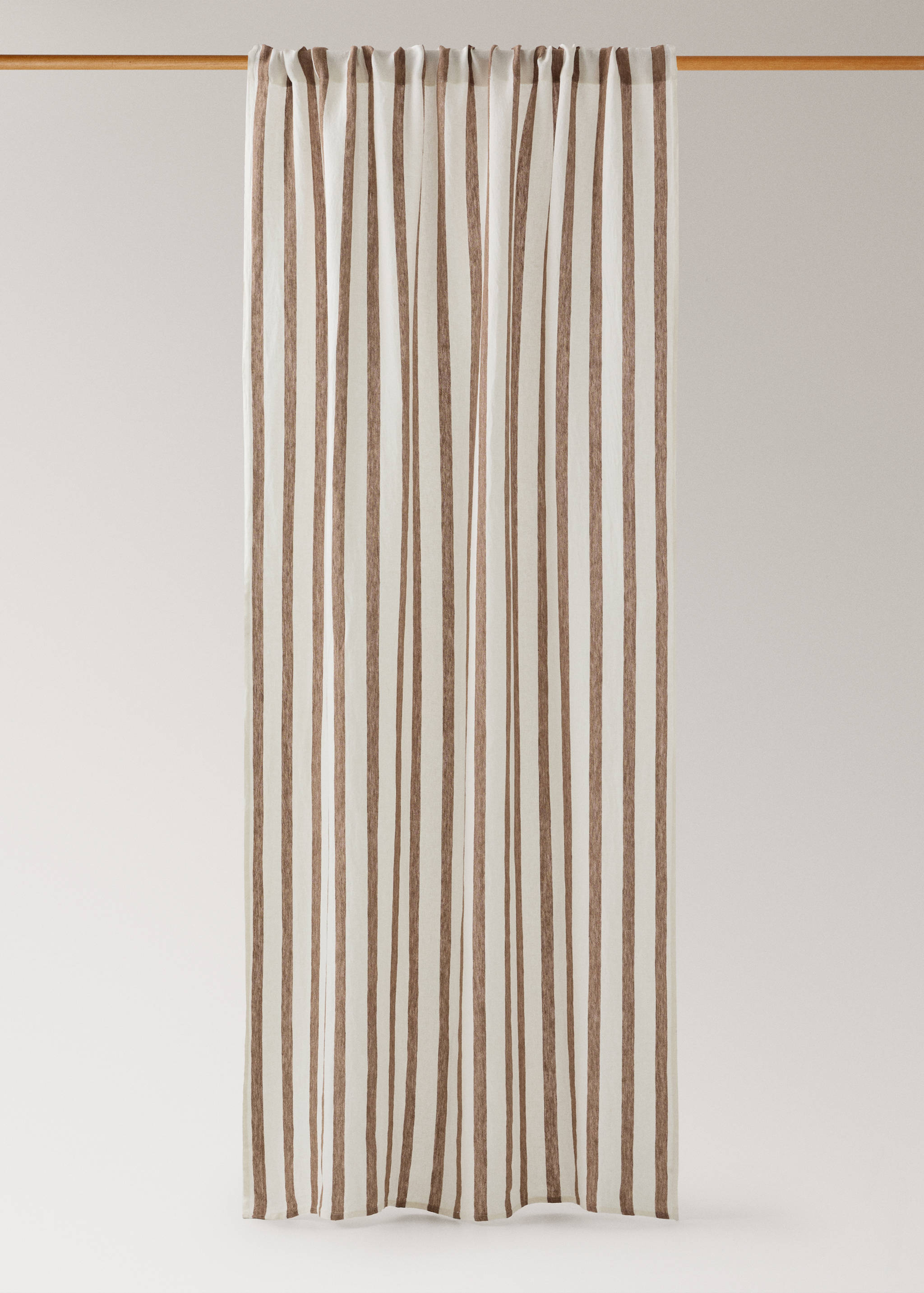 Children's curtain with woven stripe, medium opaqueness - Article without model