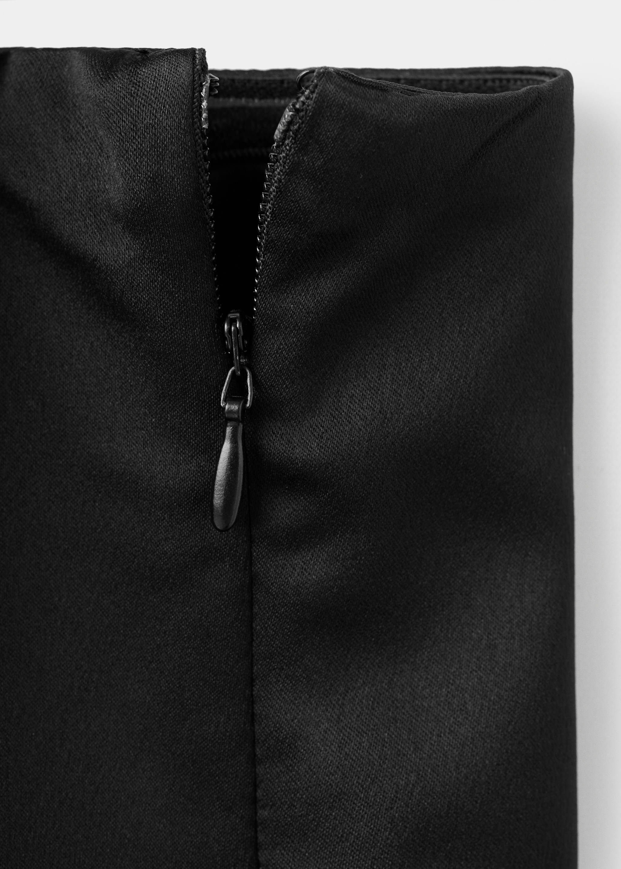 Midi-dress with waist tie - Details of the article 8