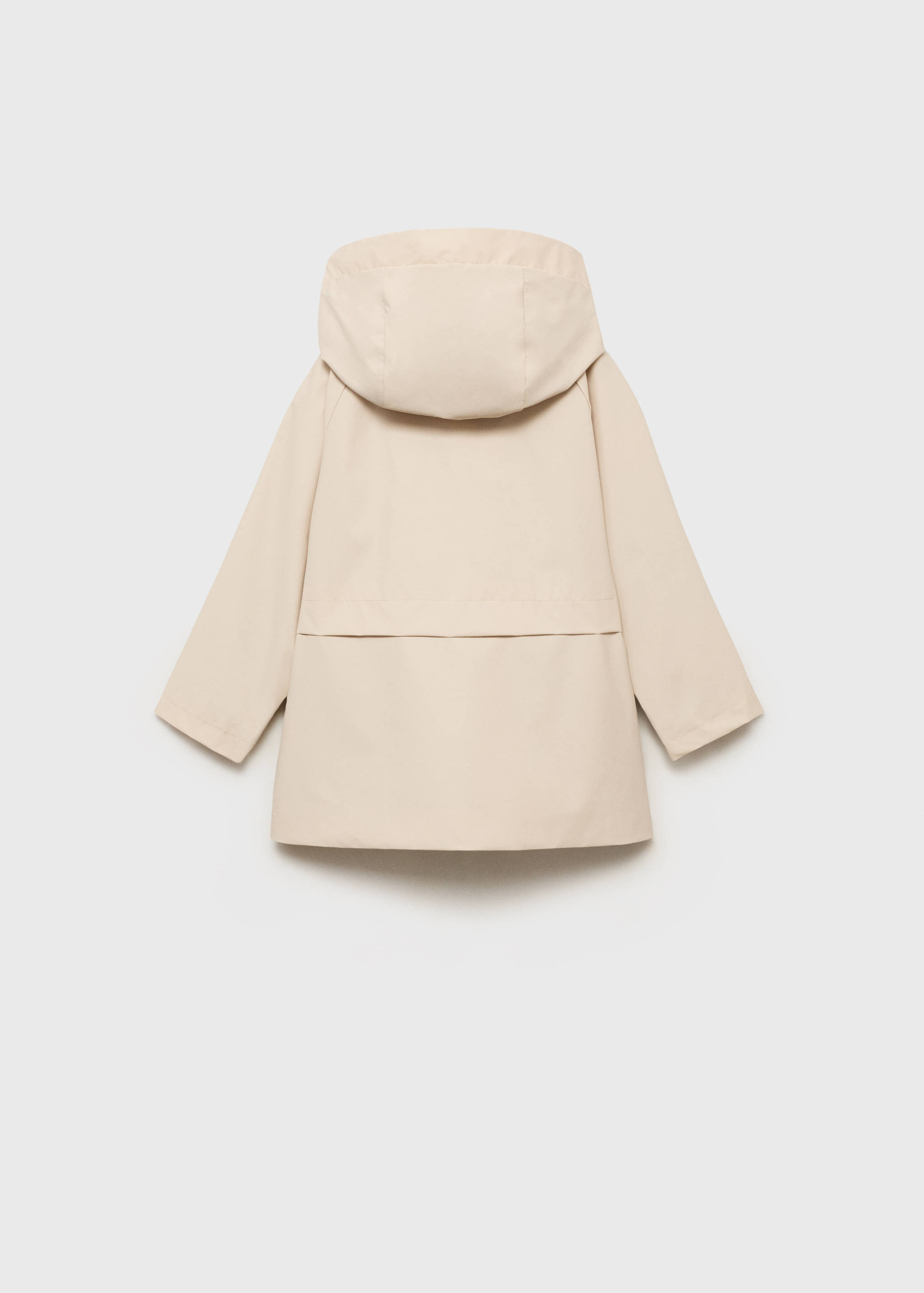 Parka gommé à capuche - Verso de l’article