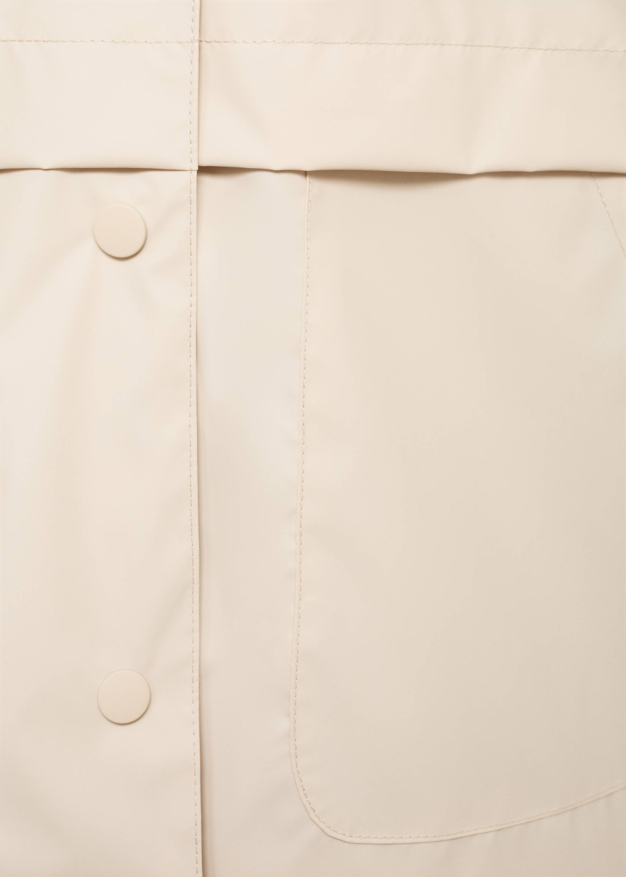 Parka gommé à capuche - Détail de l'article 8