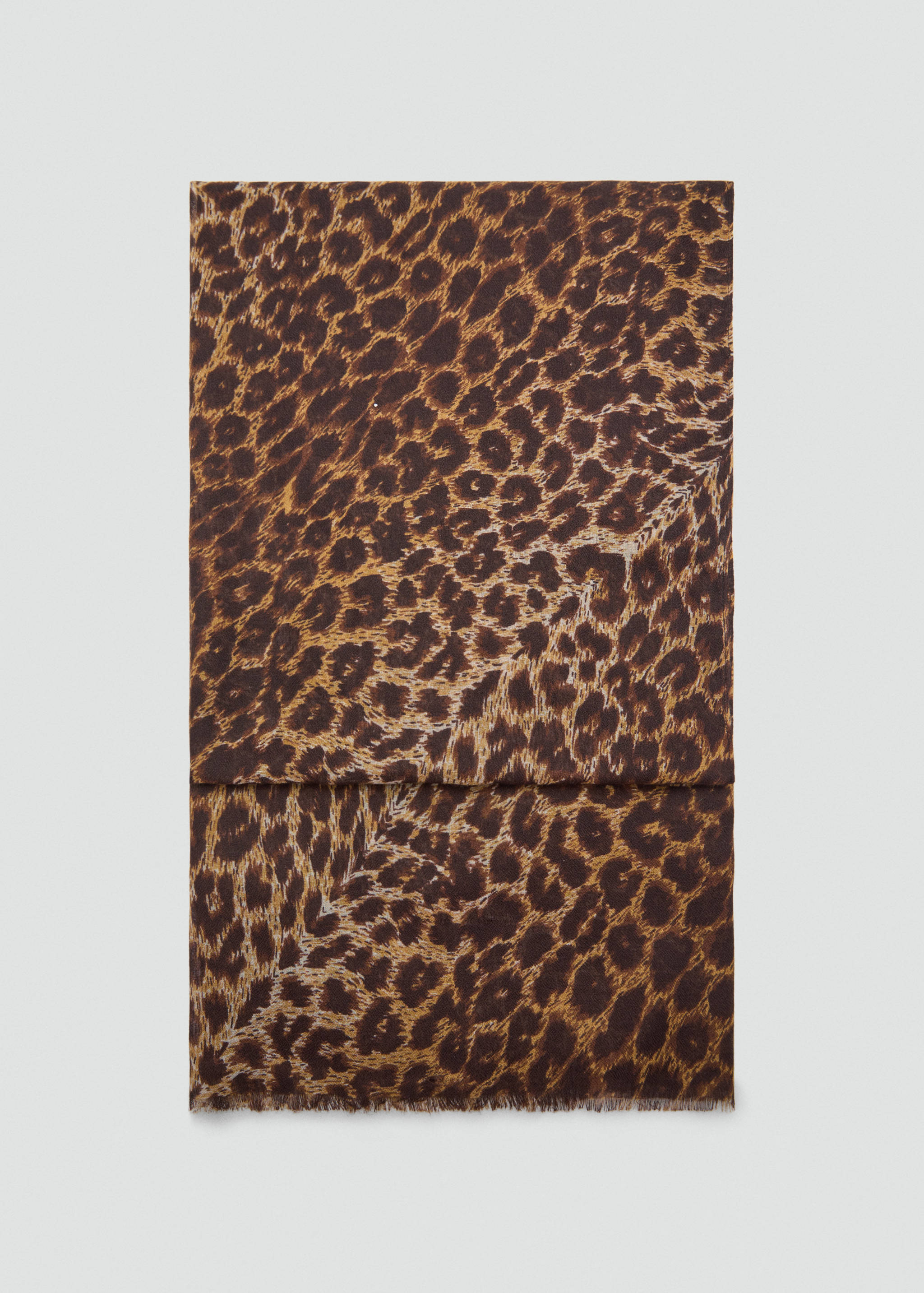 Leopard print scarf - Article without model