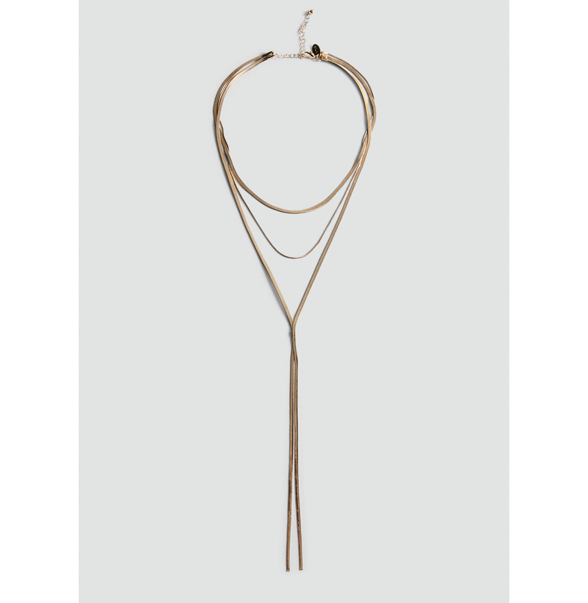 Mixed waterfall necklace - Article without model