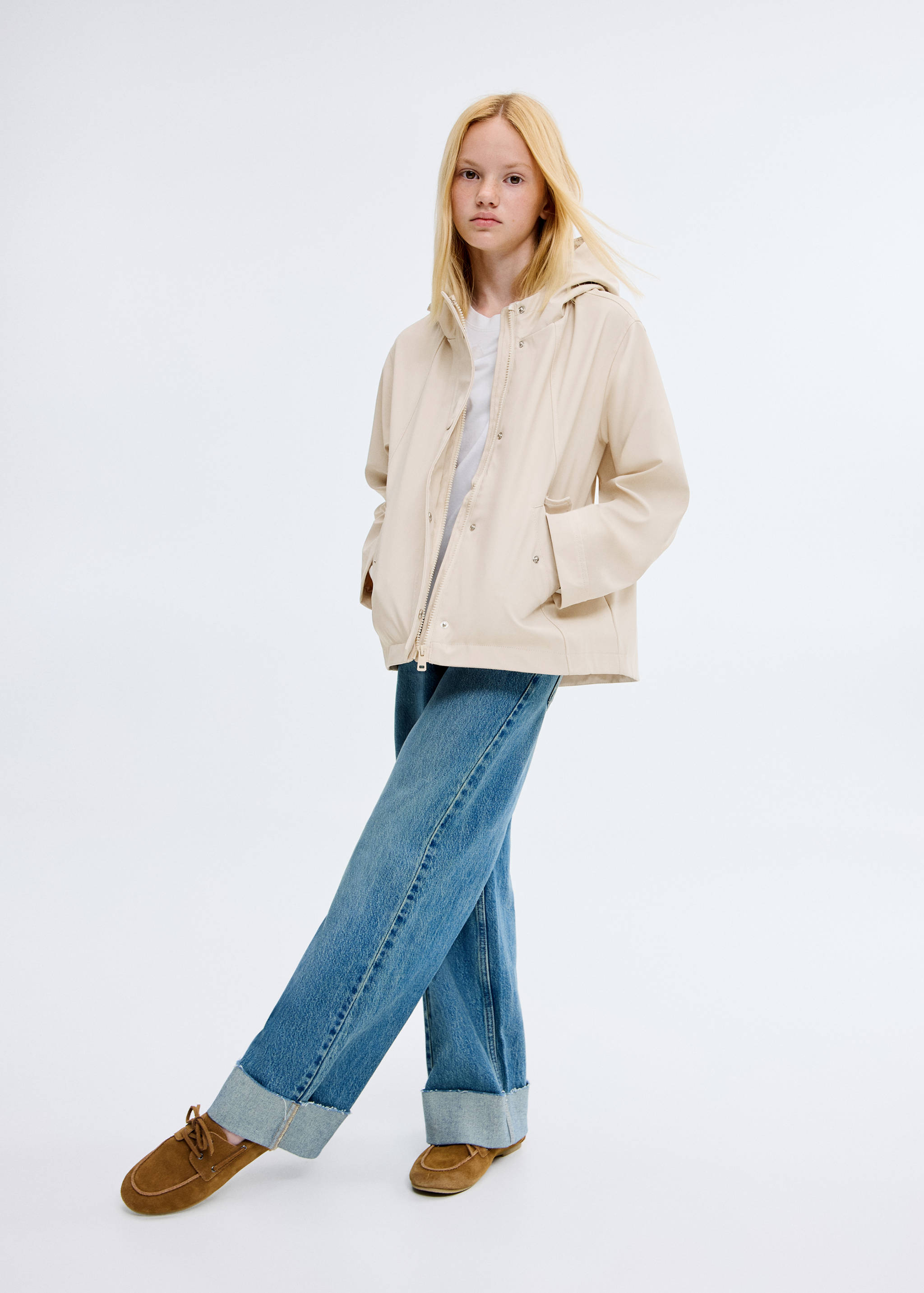 Raincoat hooded jacket - General plane