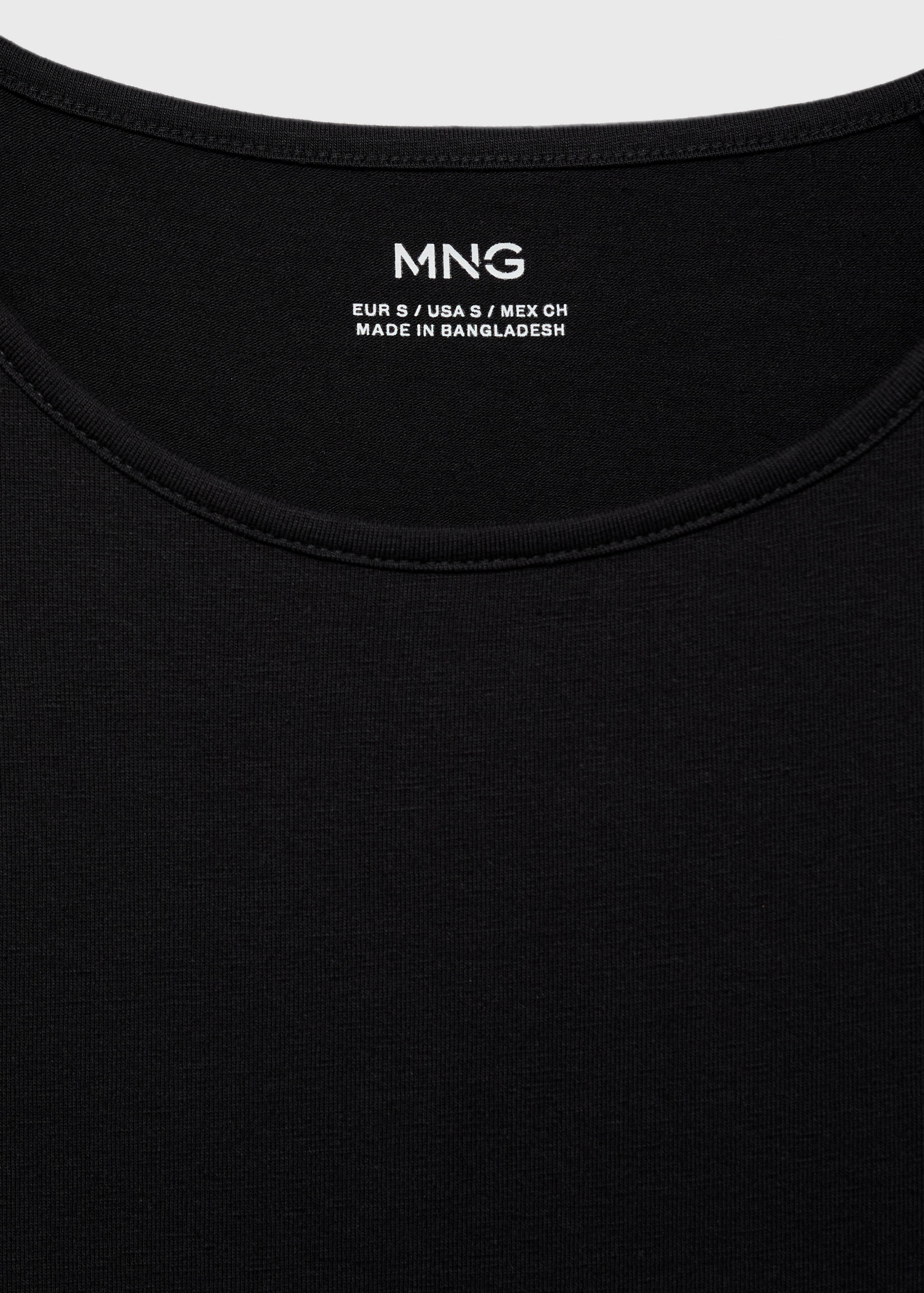 Long knitted dress - Details of the article 8