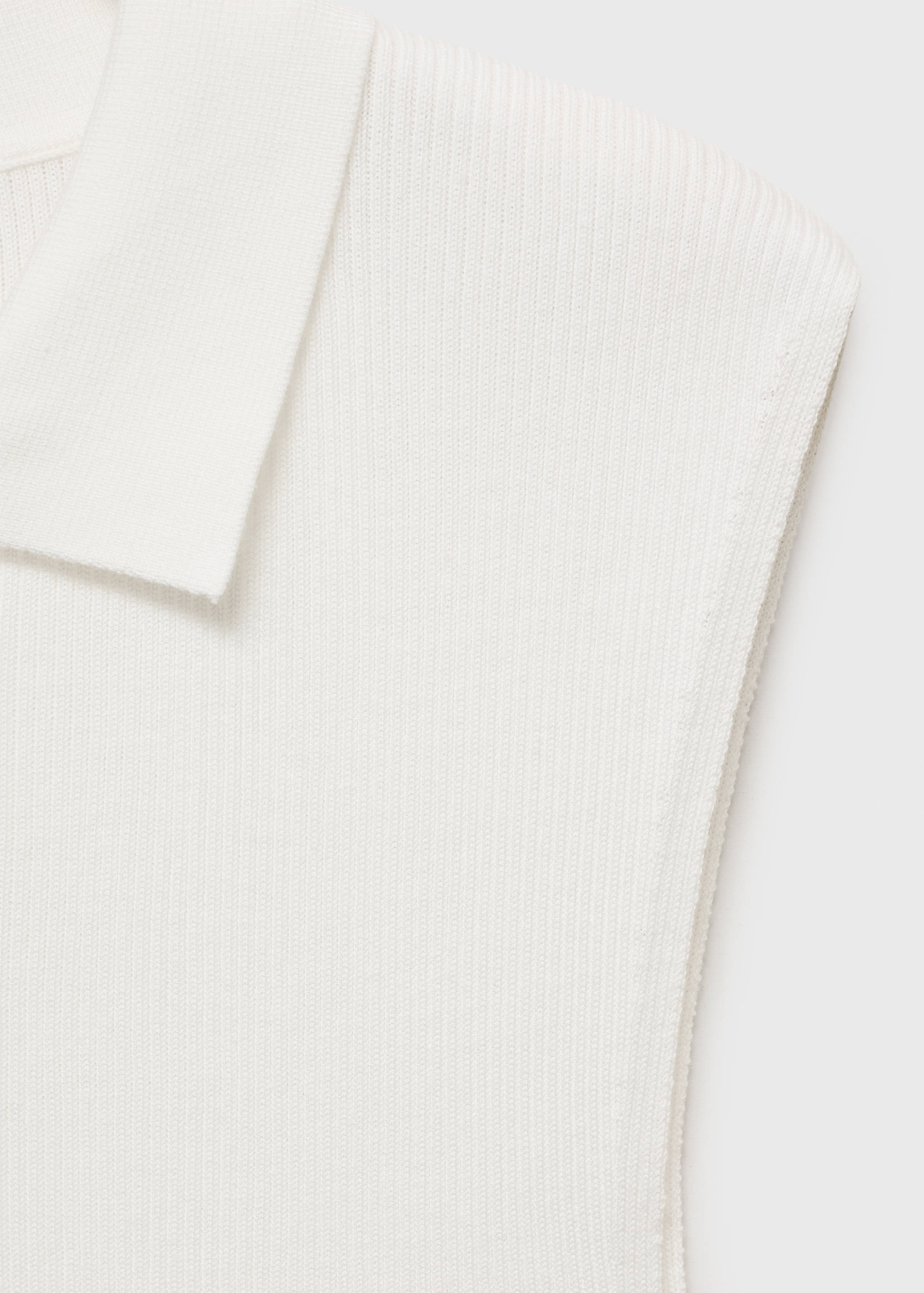 Polo-neck knitted top - Details of the article 0