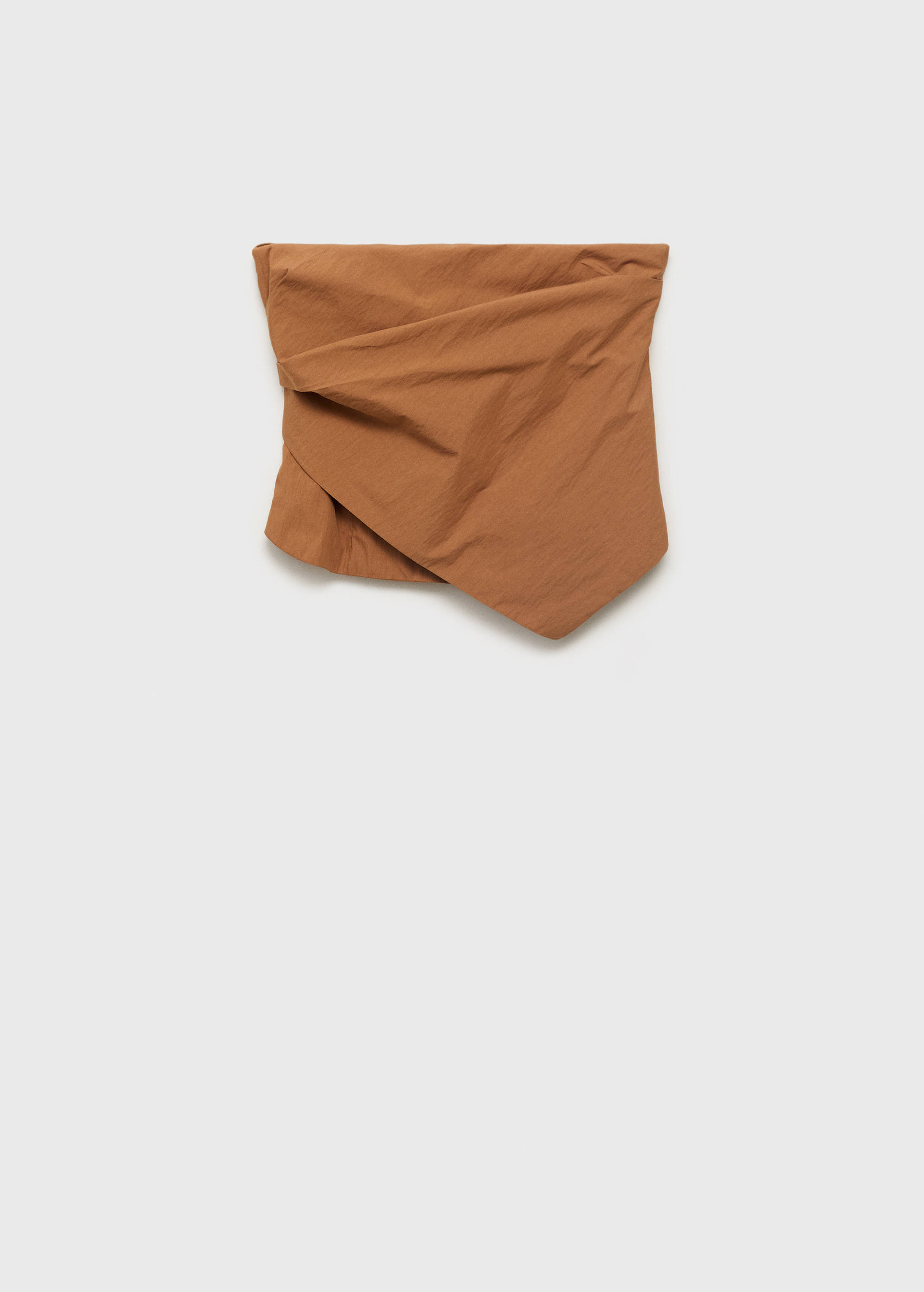 Asymmetrical strapless top - Article without model