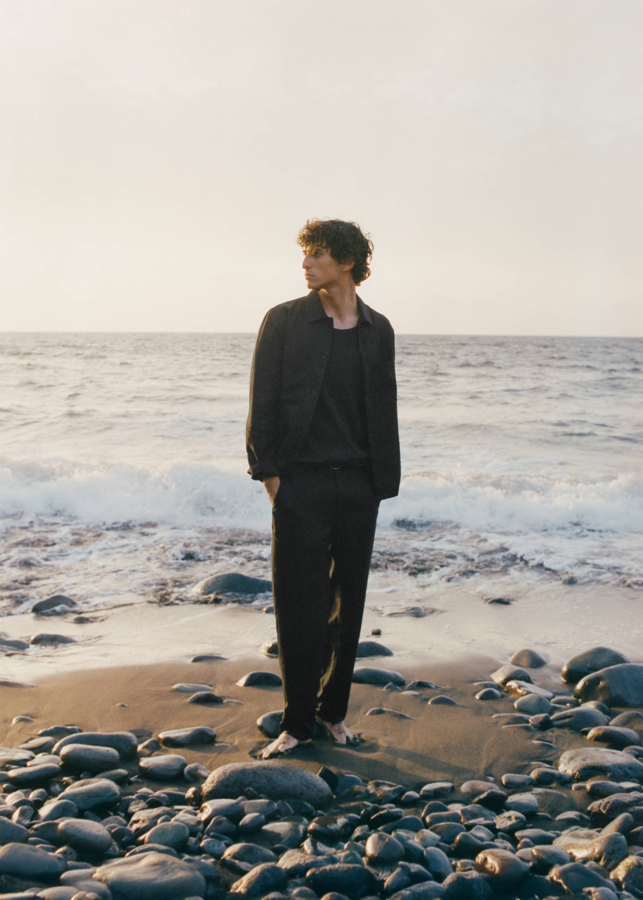 Straight-leg pants in a linen and lyocell blend - Details of the article 5