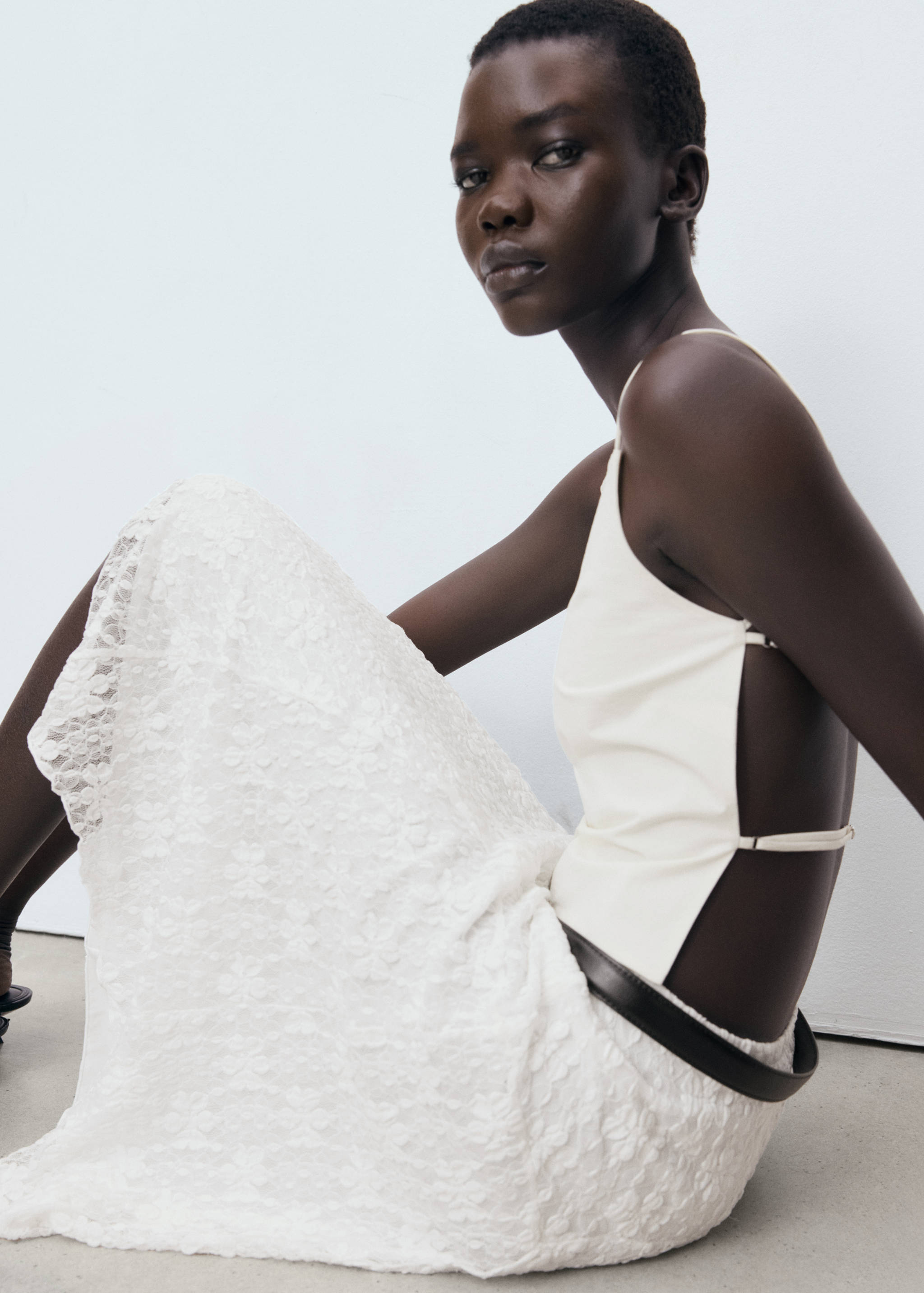 Midi-Rock aus Spitze - Detail des Artikels 6