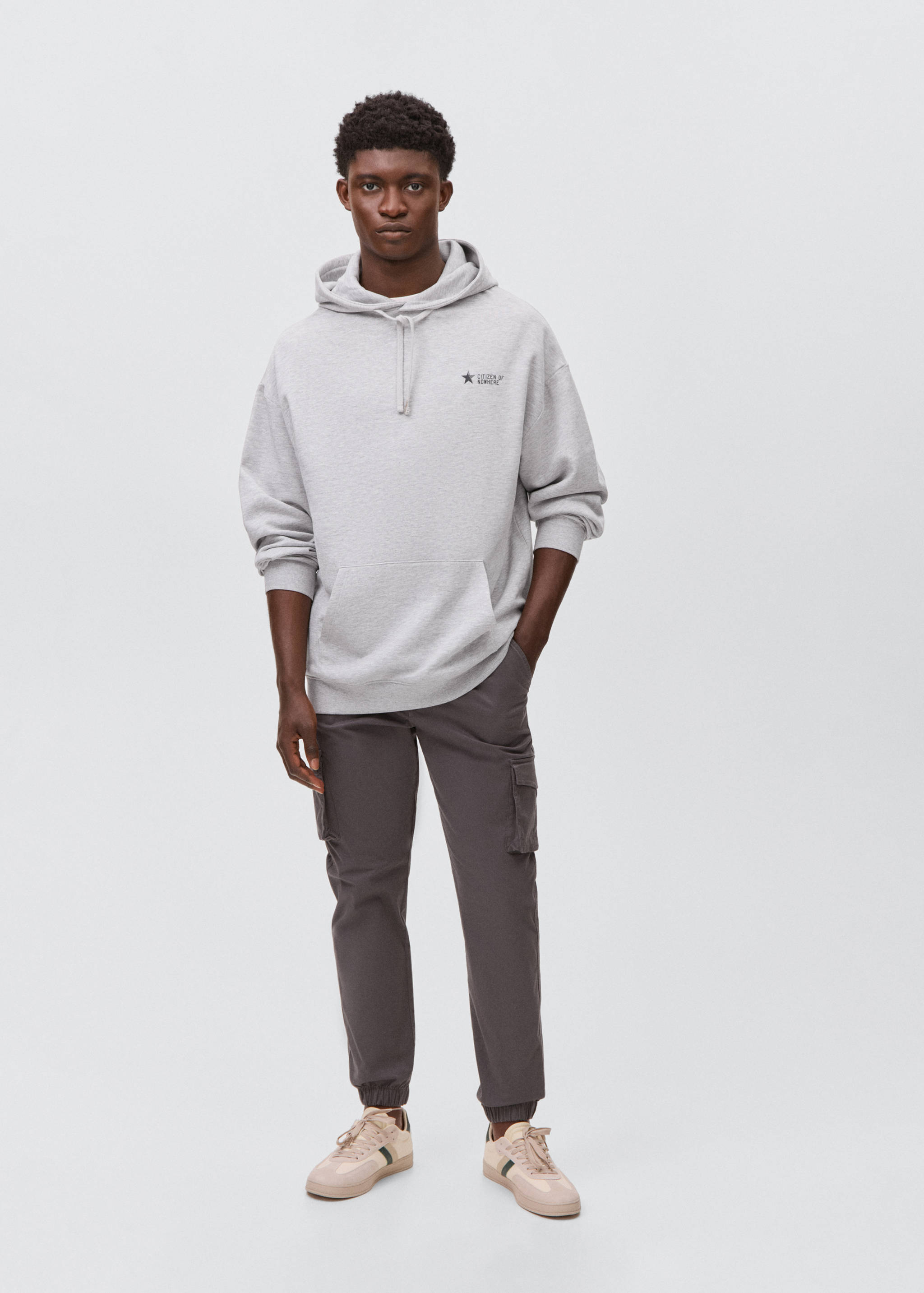 Printed hoodie - General plane