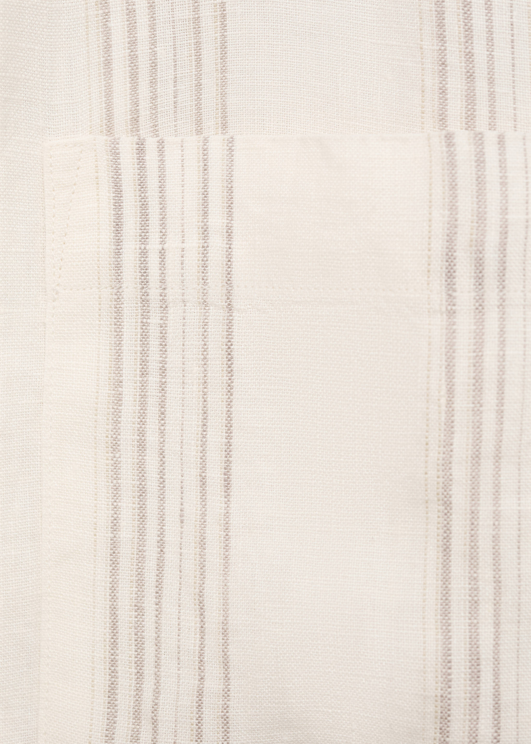 Lniana koszula wierzchnia w paski - Szczegóły artykułu 0