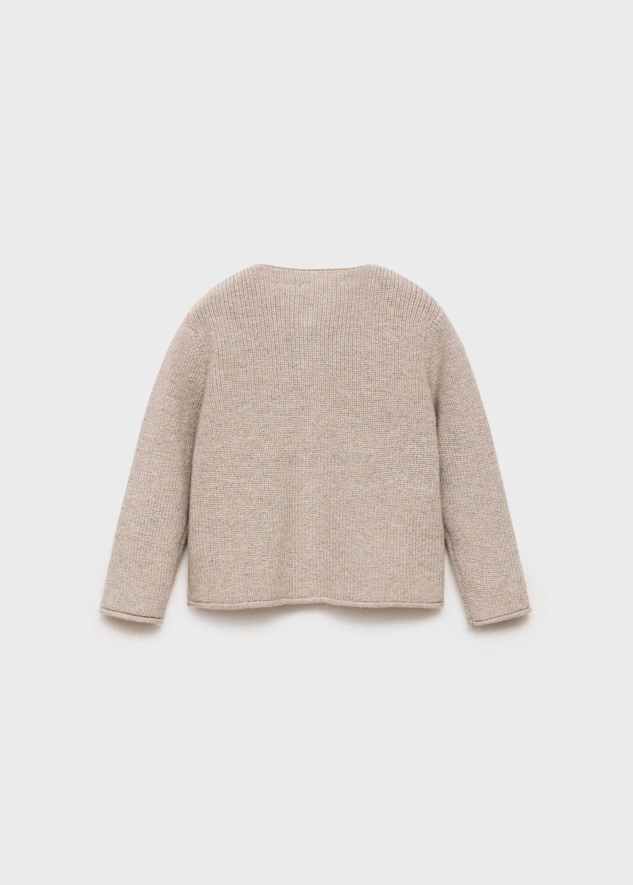 Càrdigan punt - Revers de l'article