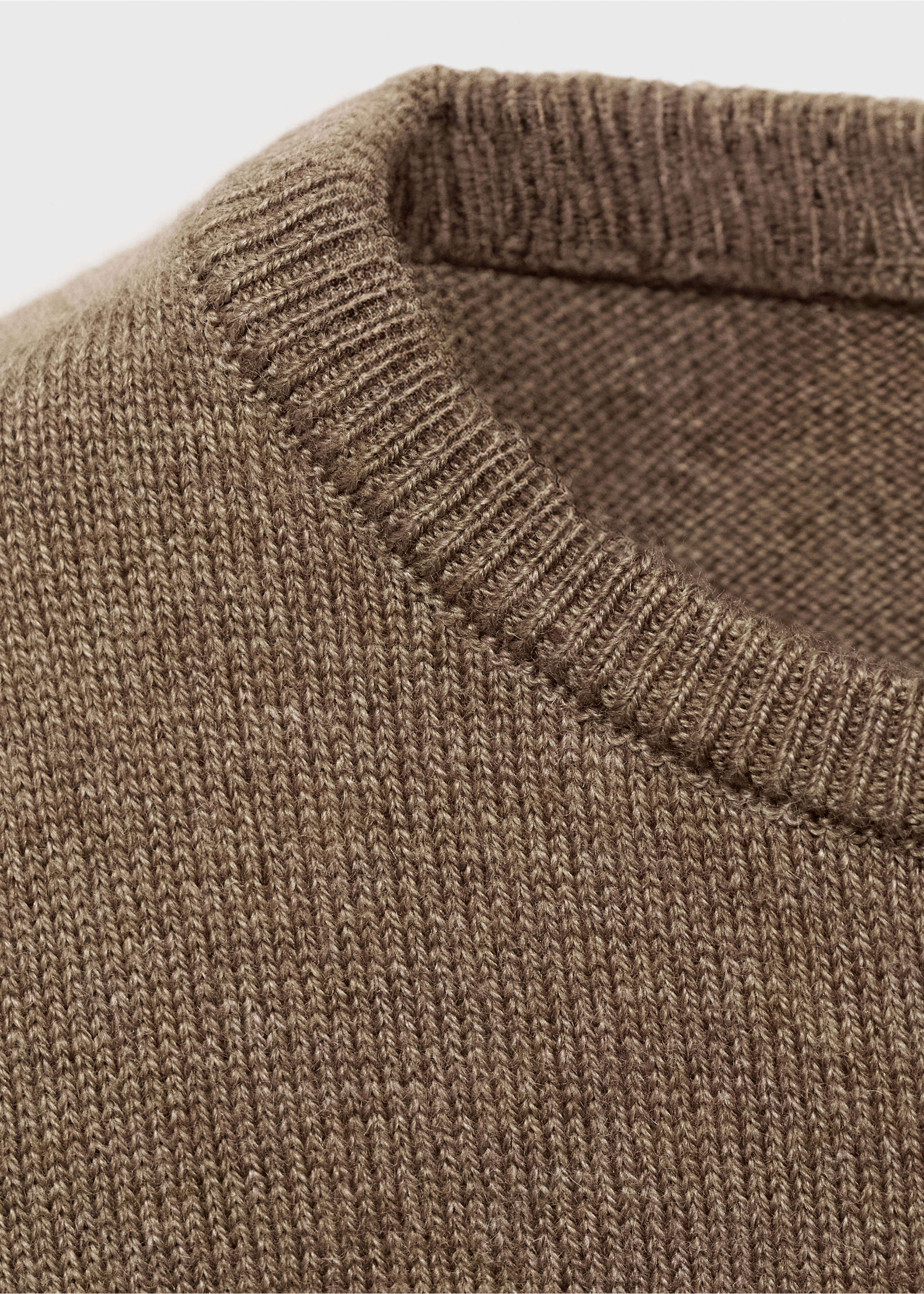 Jersey punto bolsillo - Detalle del artículo 0, Marrón medio. Ref: 17082914-00.