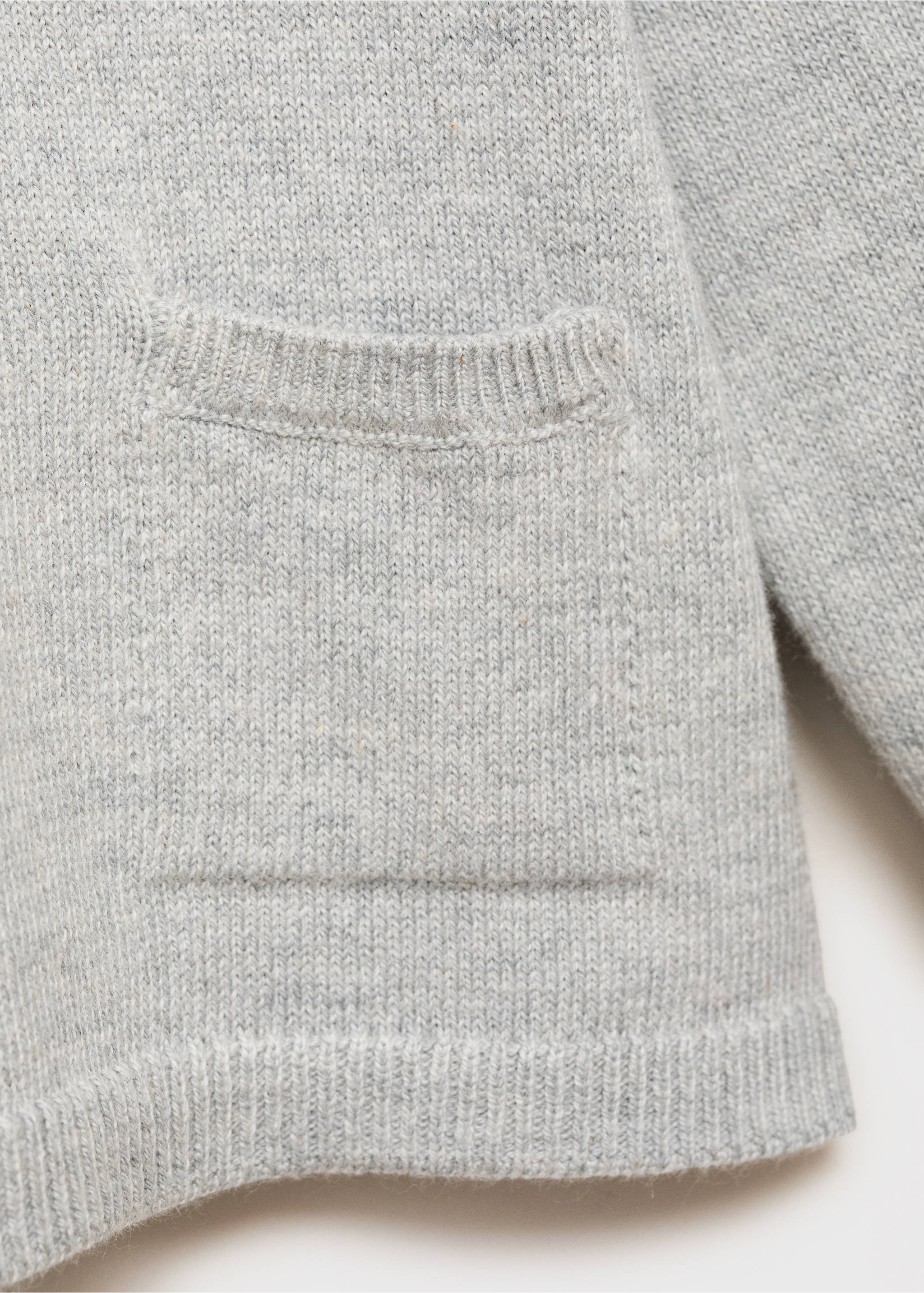 Jersey punto bolsillo - Detalle del artículo 0, Gris medio vigoré. Ref: 17082914-00.