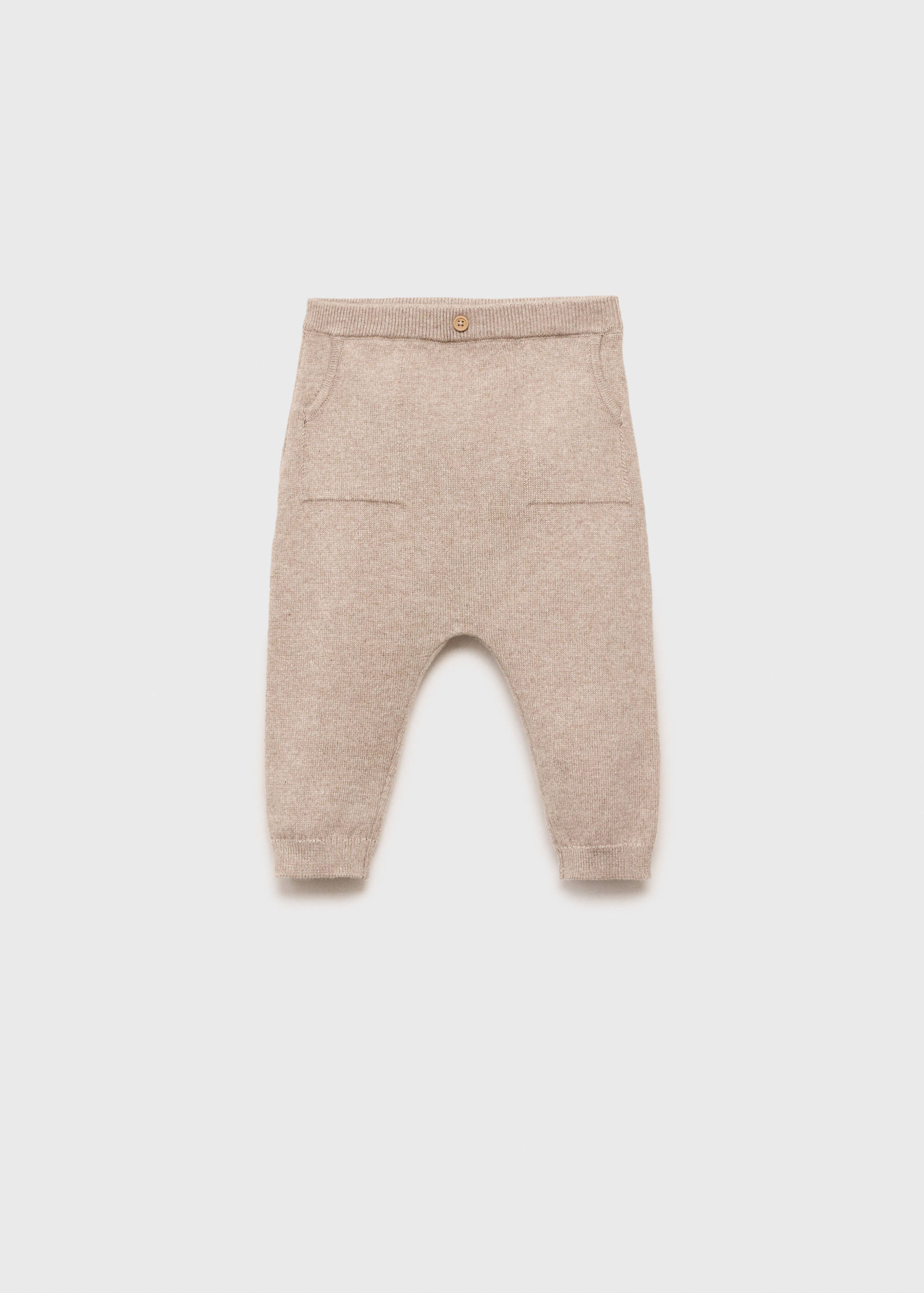 Pocket knit trousers - Article without model