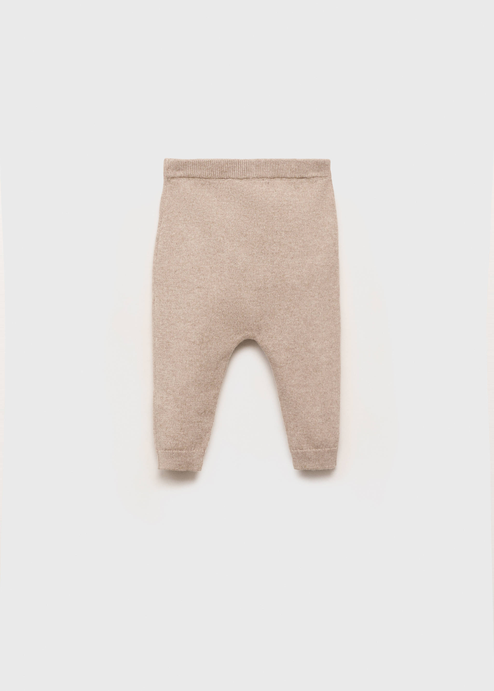 Pocket knit trousers - Reverse of the article