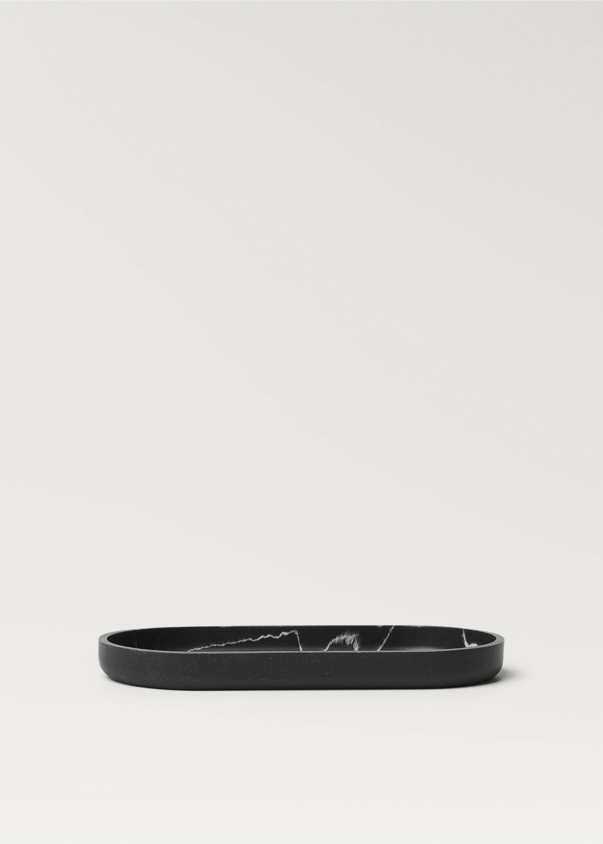 Marble-effect bath tray - Article without model, Black. Ref: 17082920-00.