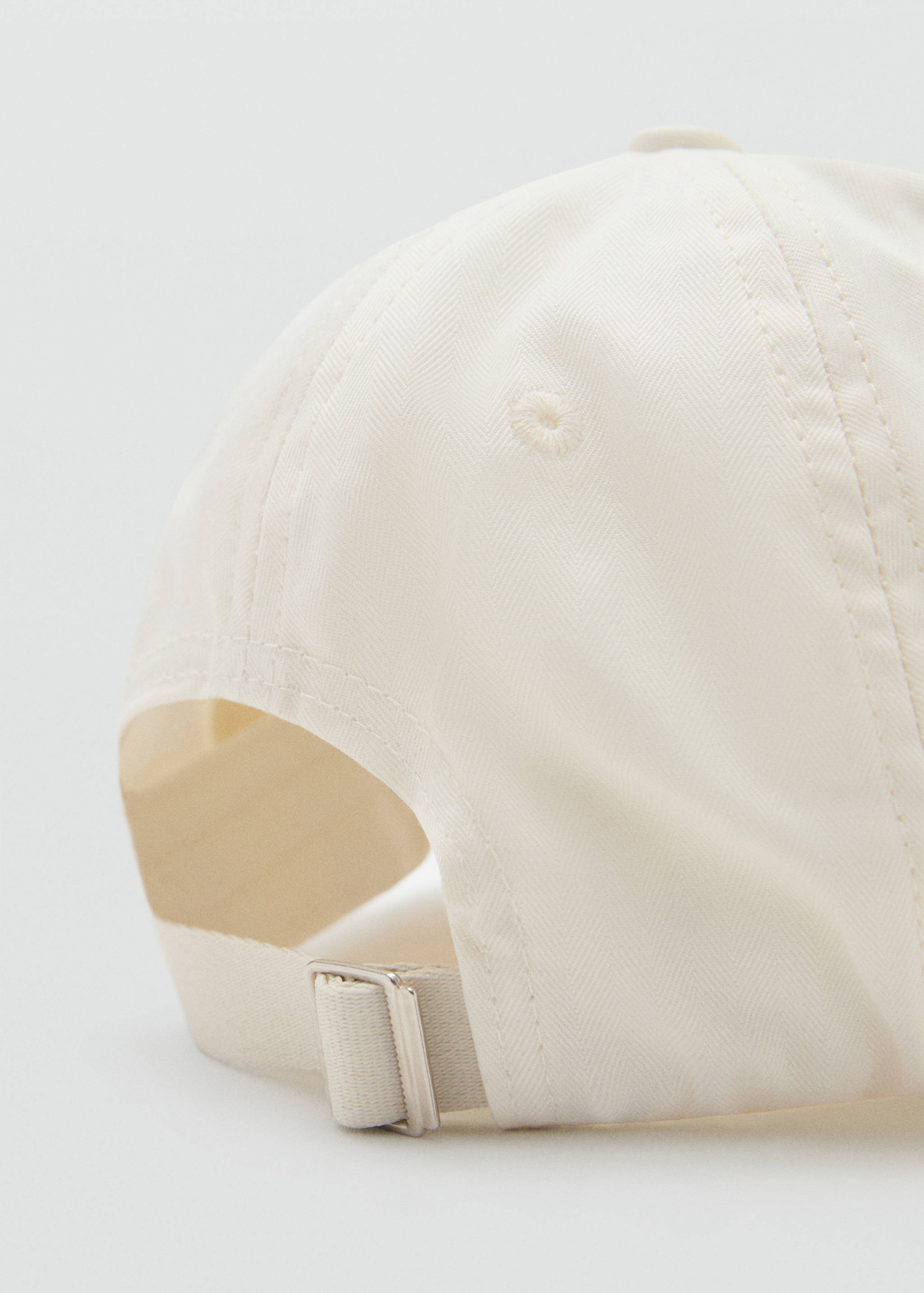 Cotton visor cap - Details of the article 1