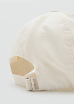 Cotton visor cap — White 3
